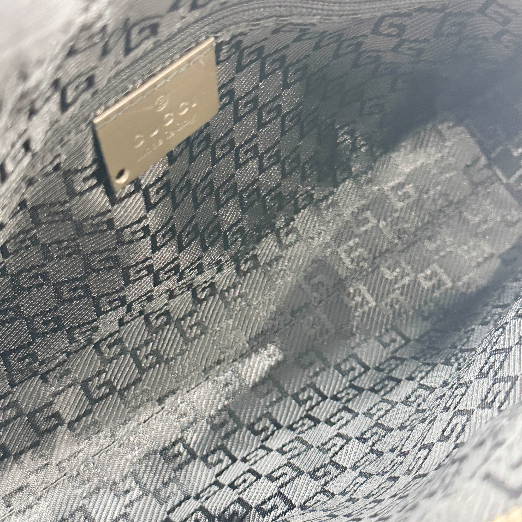 Moss Bronze Satin Hand Bag