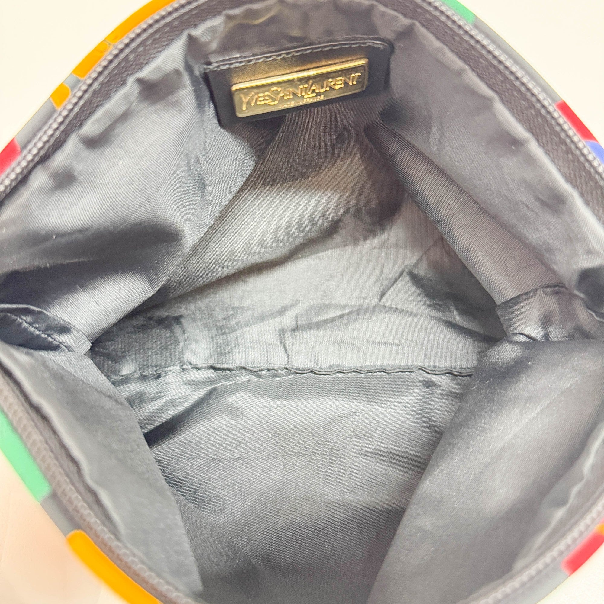 Multicolor "LOVE" Postcard Nylon Shoulder Tote Bag