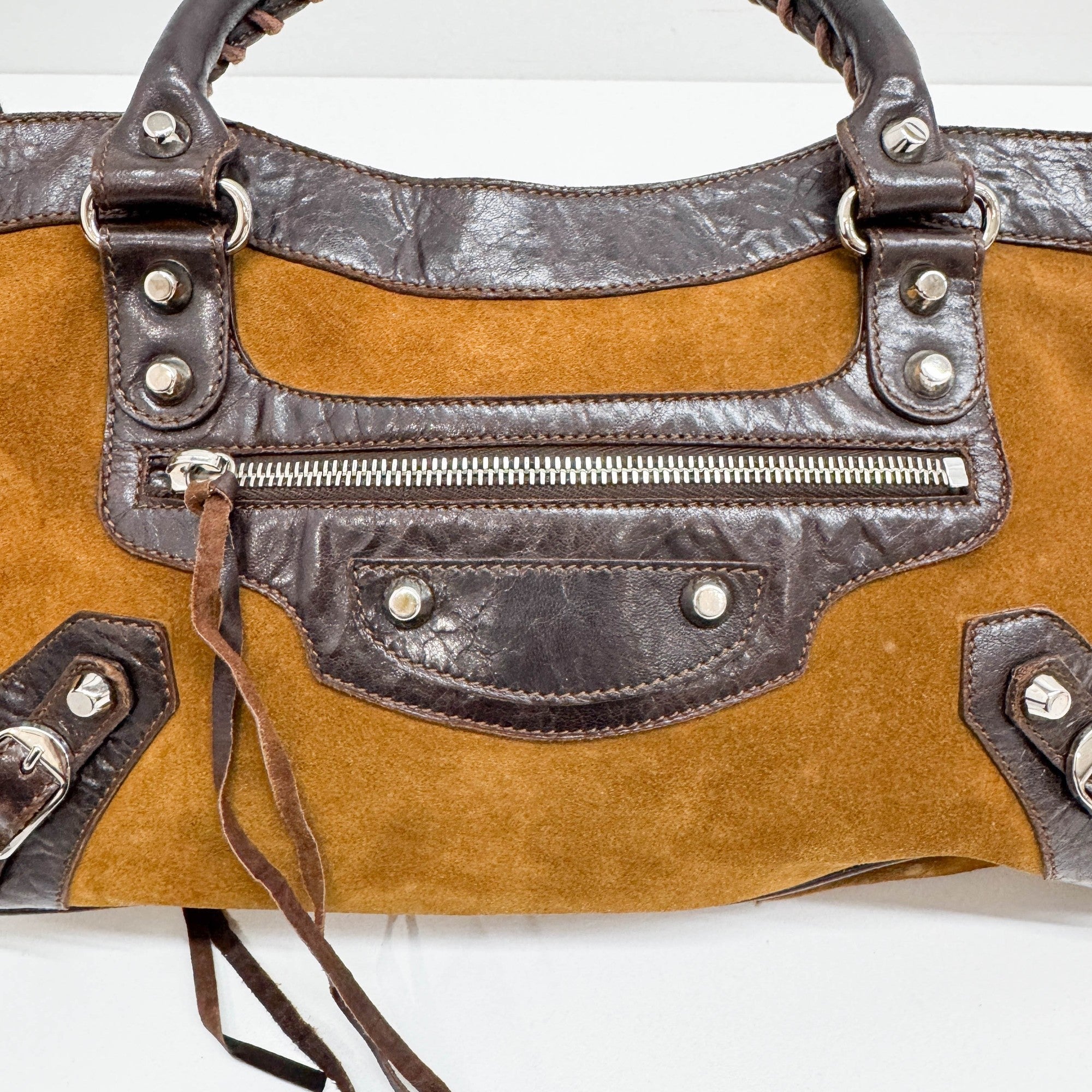 Limited Edition Isetan 120 Birthday The First Brown Suede Two Way Bag