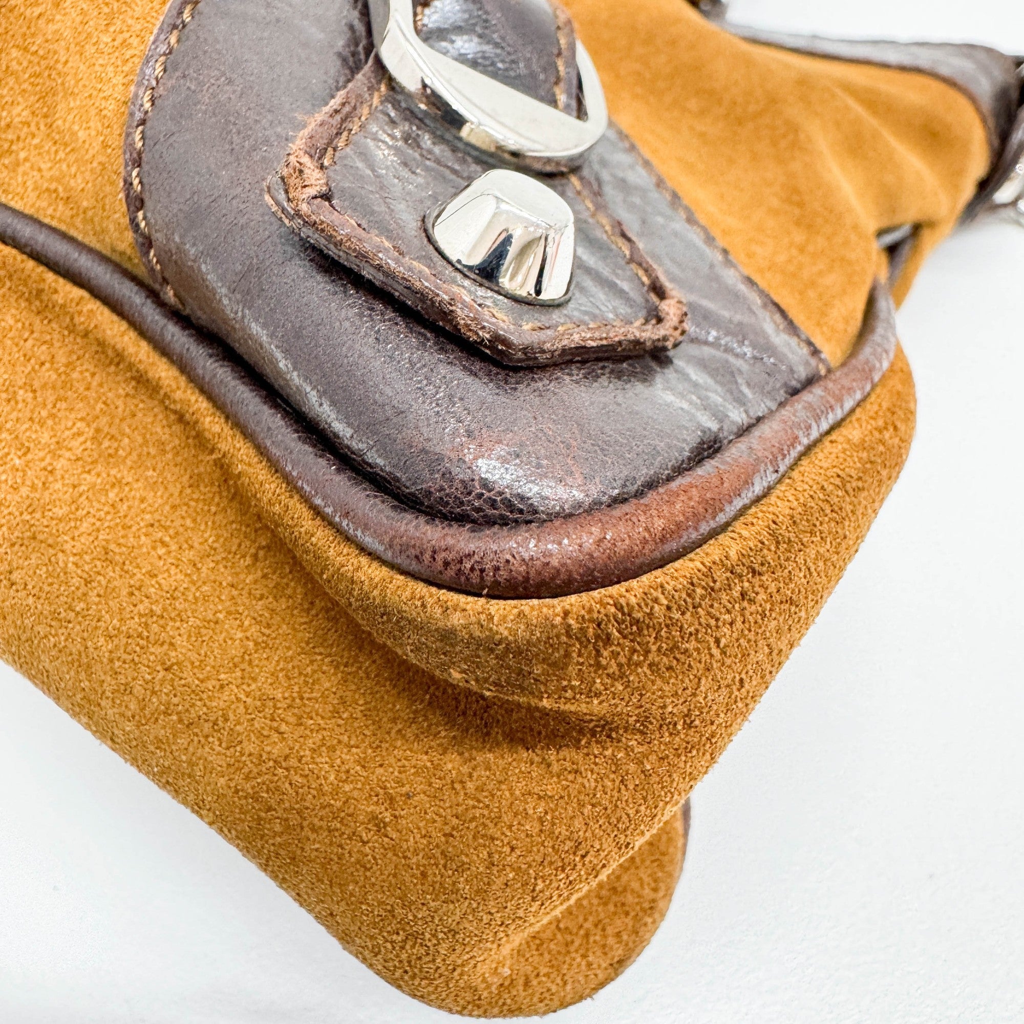 Limited Edition Isetan 120 Birthday The First Brown Suede Two Way Bag