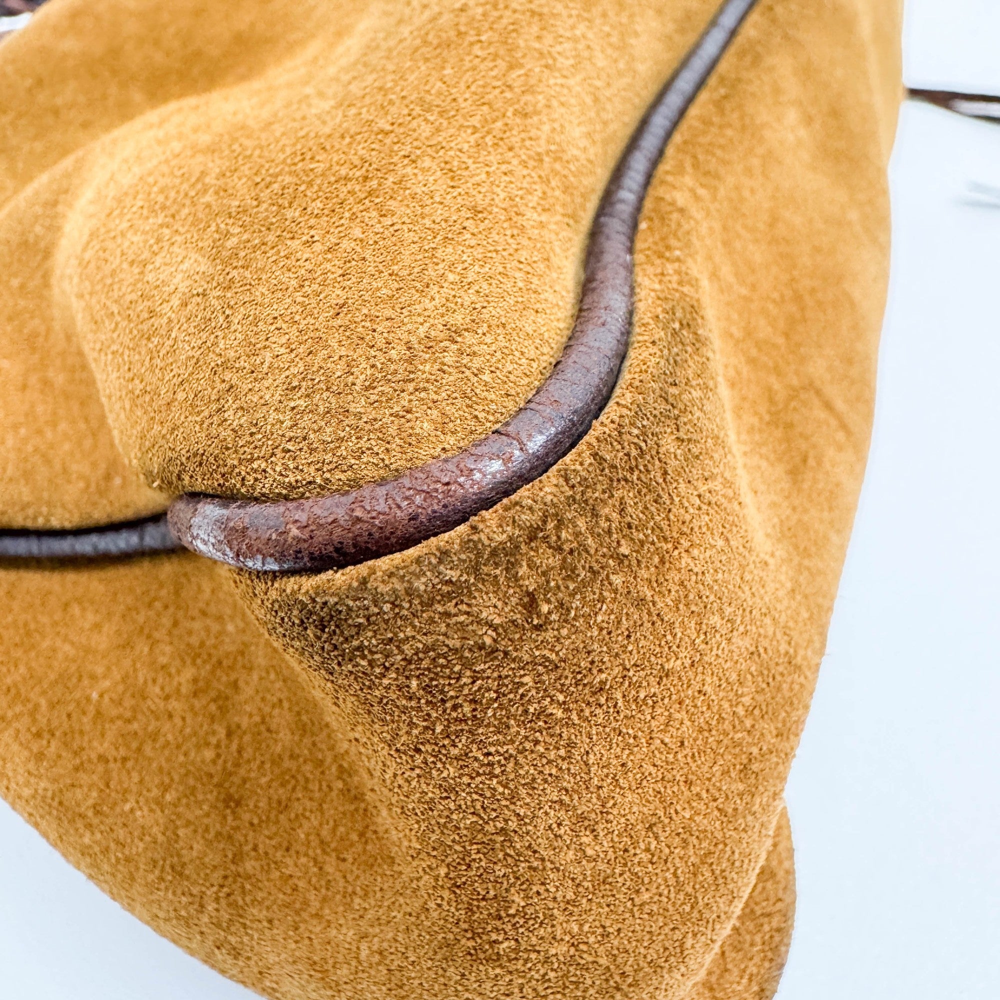 Limited Edition Isetan 120 Birthday The First Brown Suede Two Way Bag