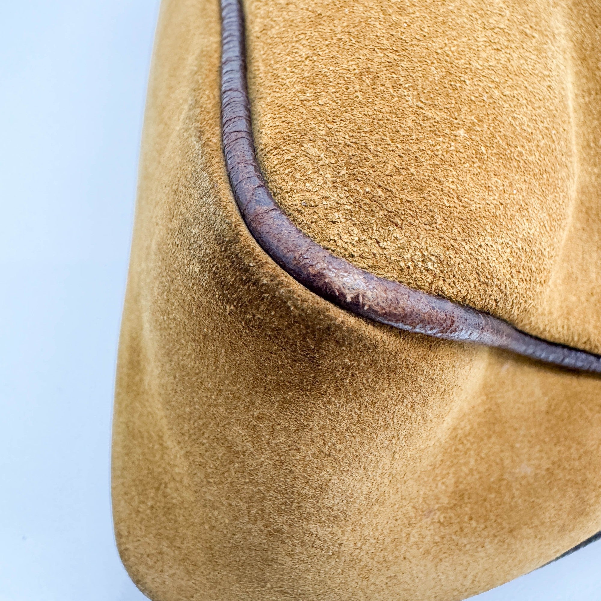 Limited Edition Isetan 120 Birthday The First Brown Suede Two Way Bag