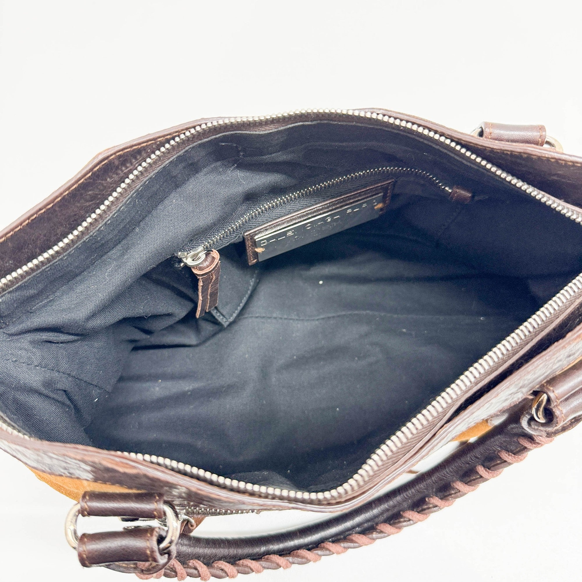 Limited Edition Isetan 120 Birthday The First Brown Suede Two Way Bag