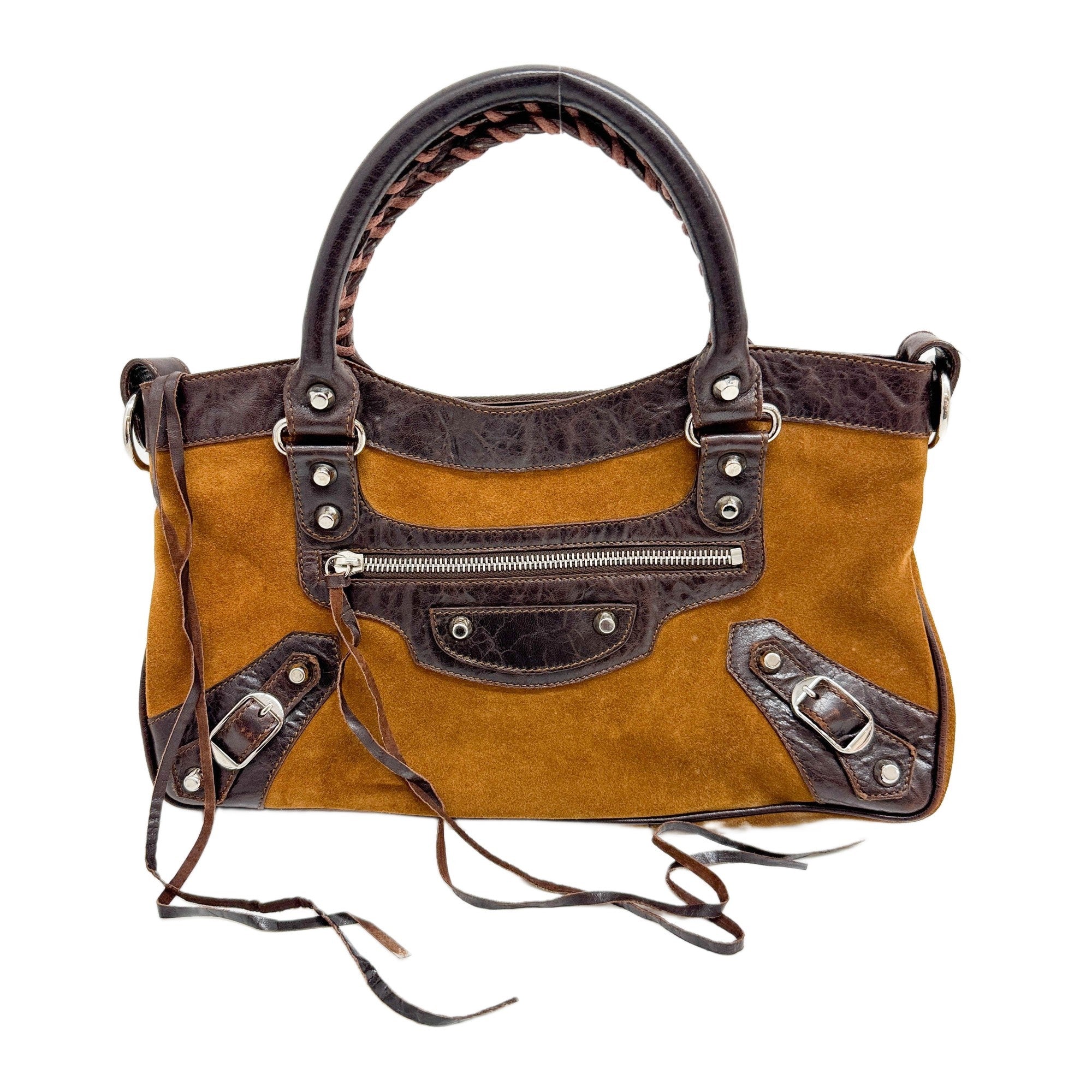 Limited Edition Isetan 120 Birthday The First Brown Suede Two Way Bag