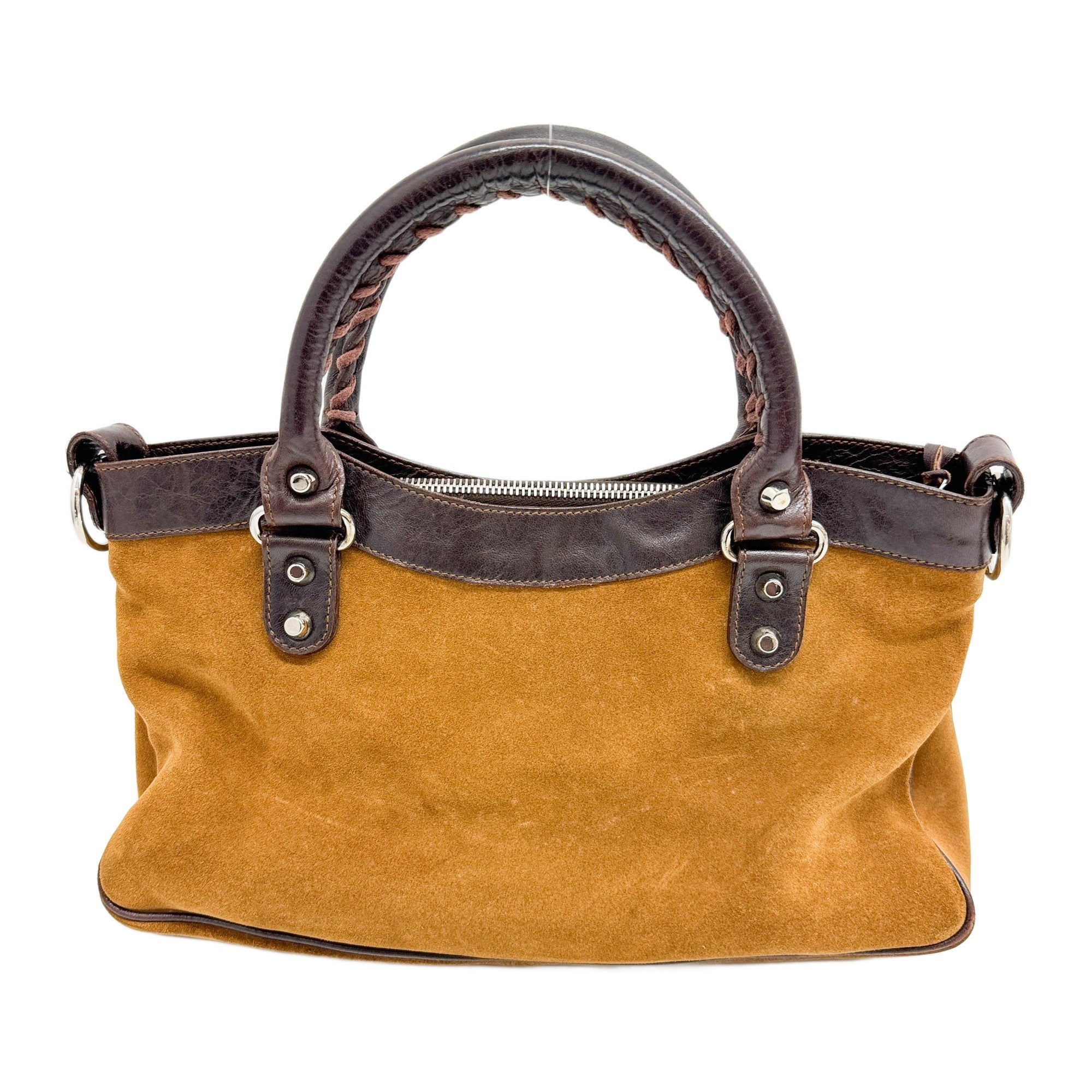 Limited Edition Isetan 120 Birthday The First Brown Suede Two Way Bag