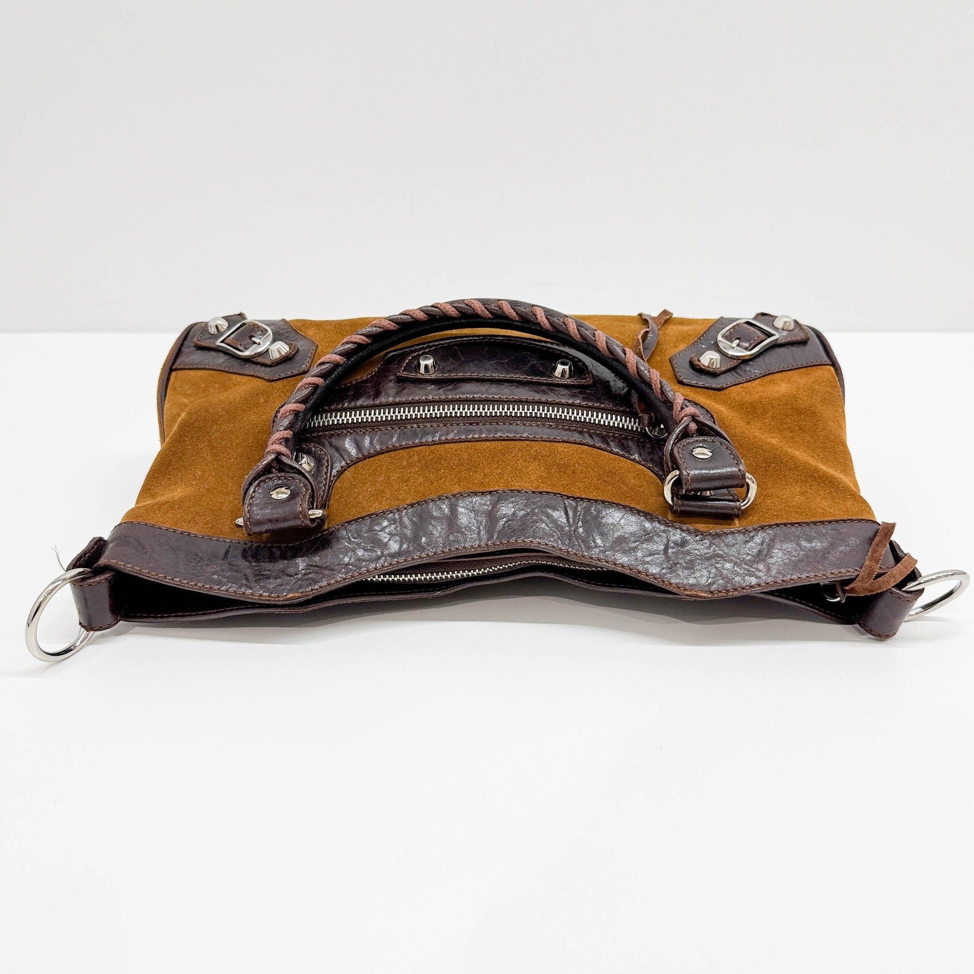 Limited Edition Isetan 120 Birthday The First Brown Suede Two Way Bag