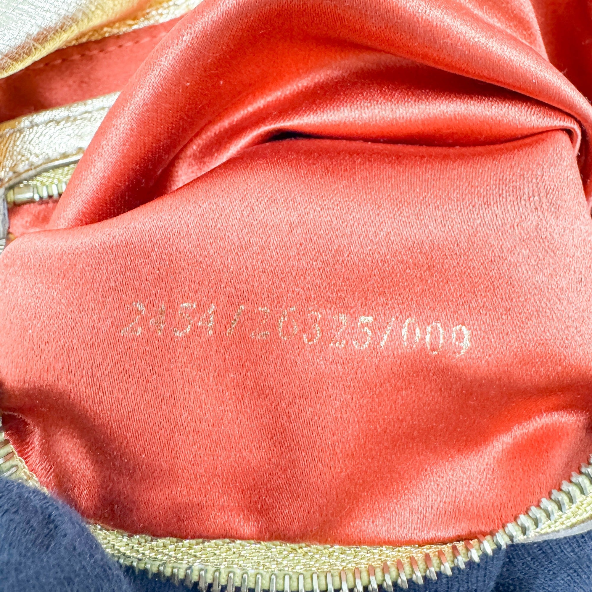 Mamma Baguette Multicolor Satin Shoulder Bag