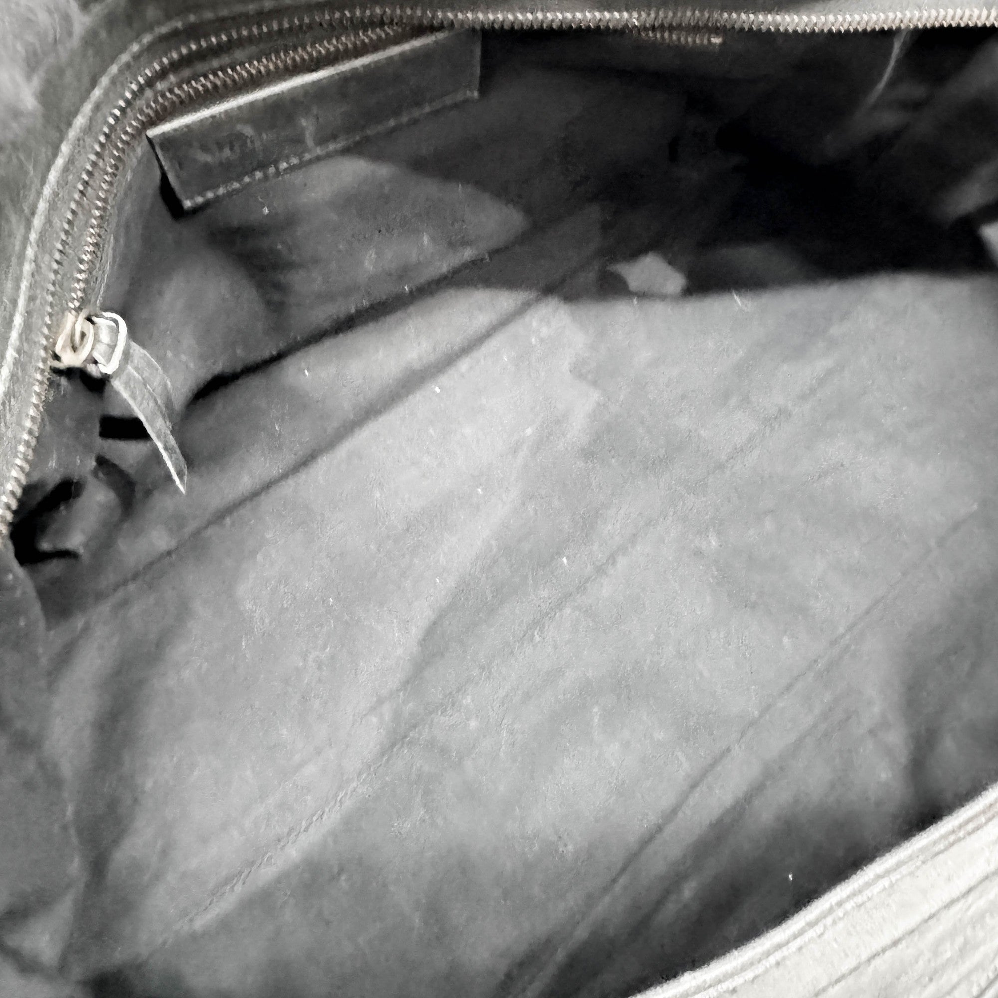 Part Time Black Leather Two Way Bag