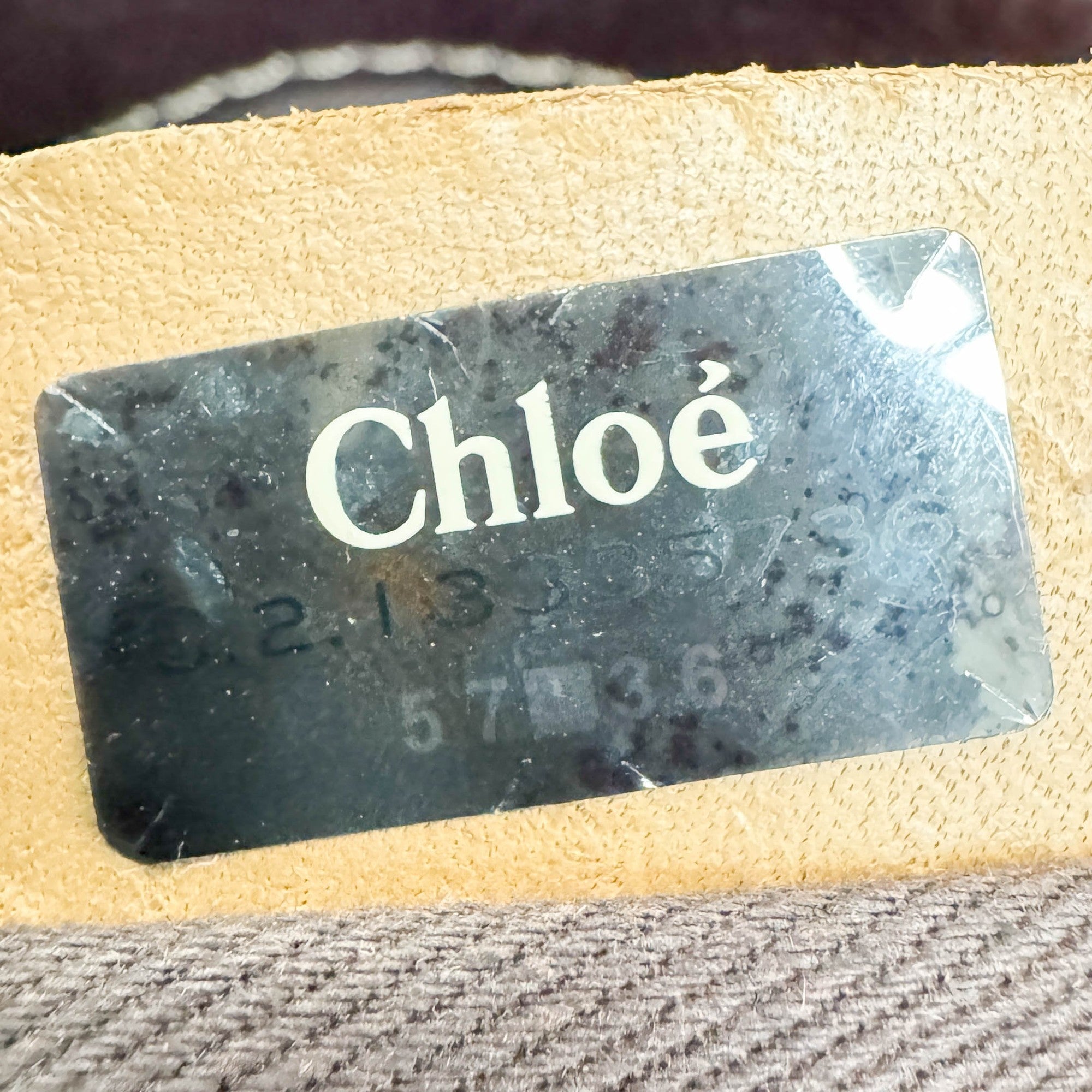 Mini Paddington Burgundy Leather Hand Bag