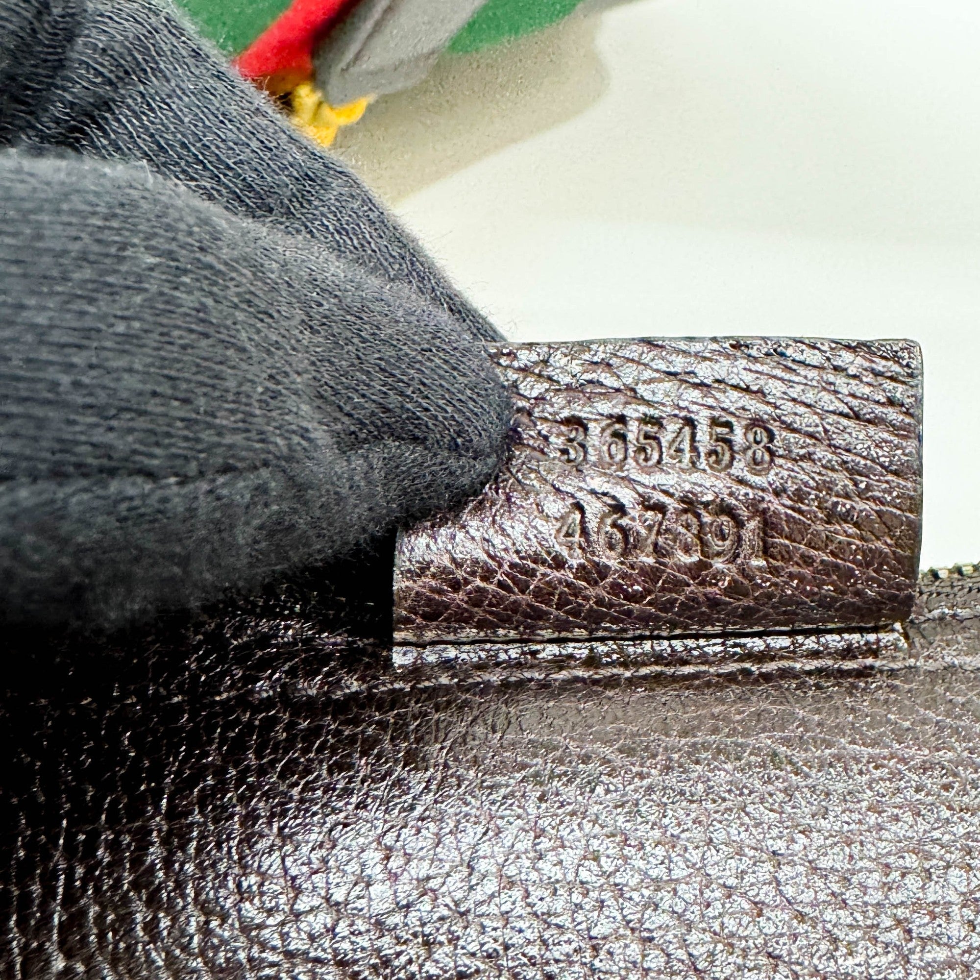 Jackie Ophidia Espresso Leather Shoulder Bag