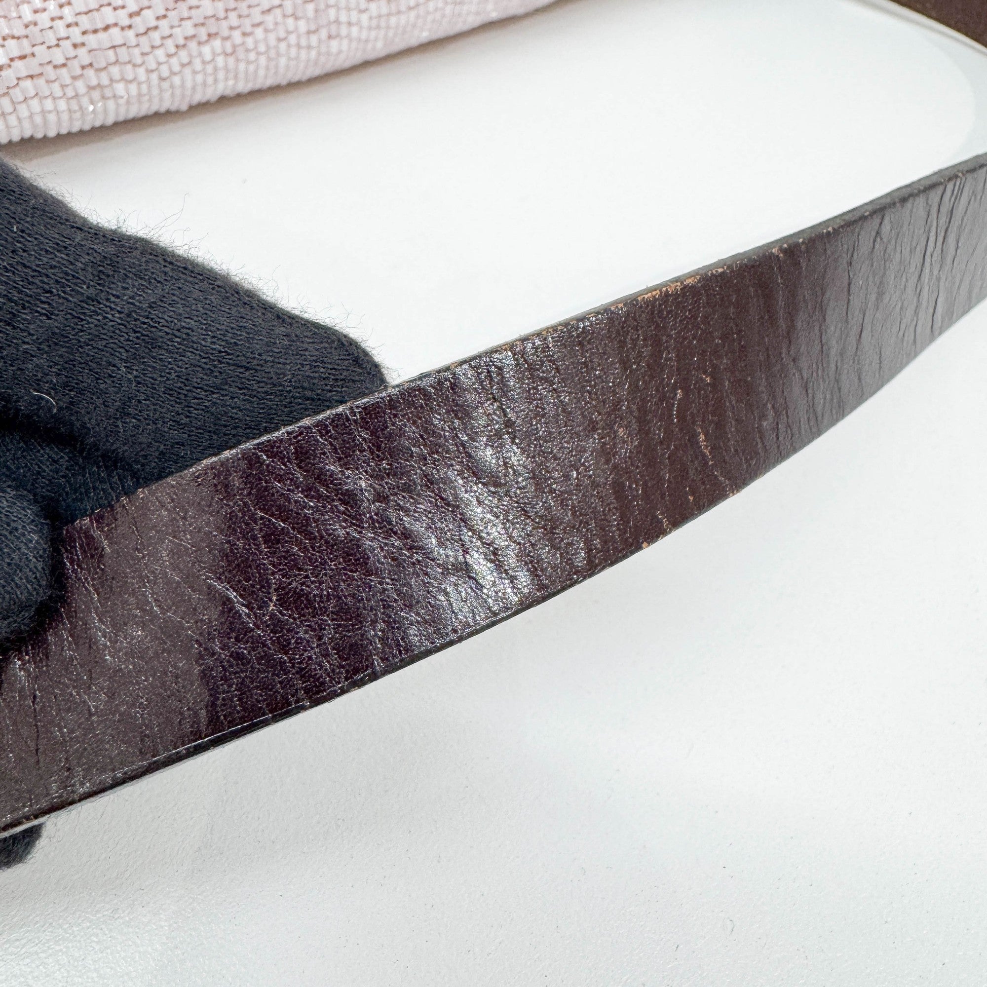 Mamma Baguette Baby Pink Beaded Shoulder Bag