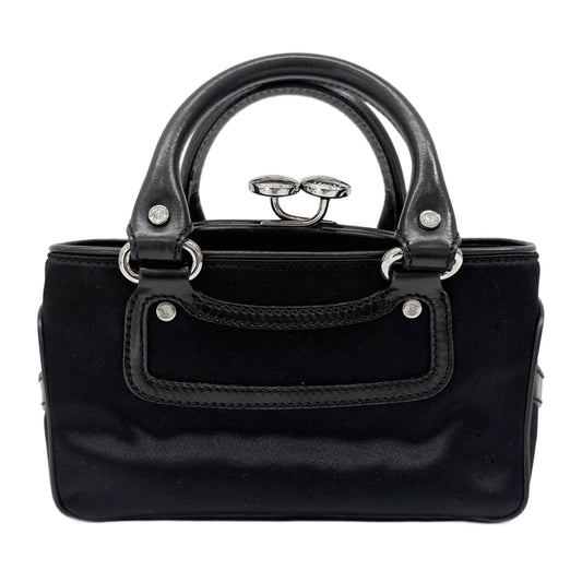 Mini Boogie Set Black Satin Hand Bag