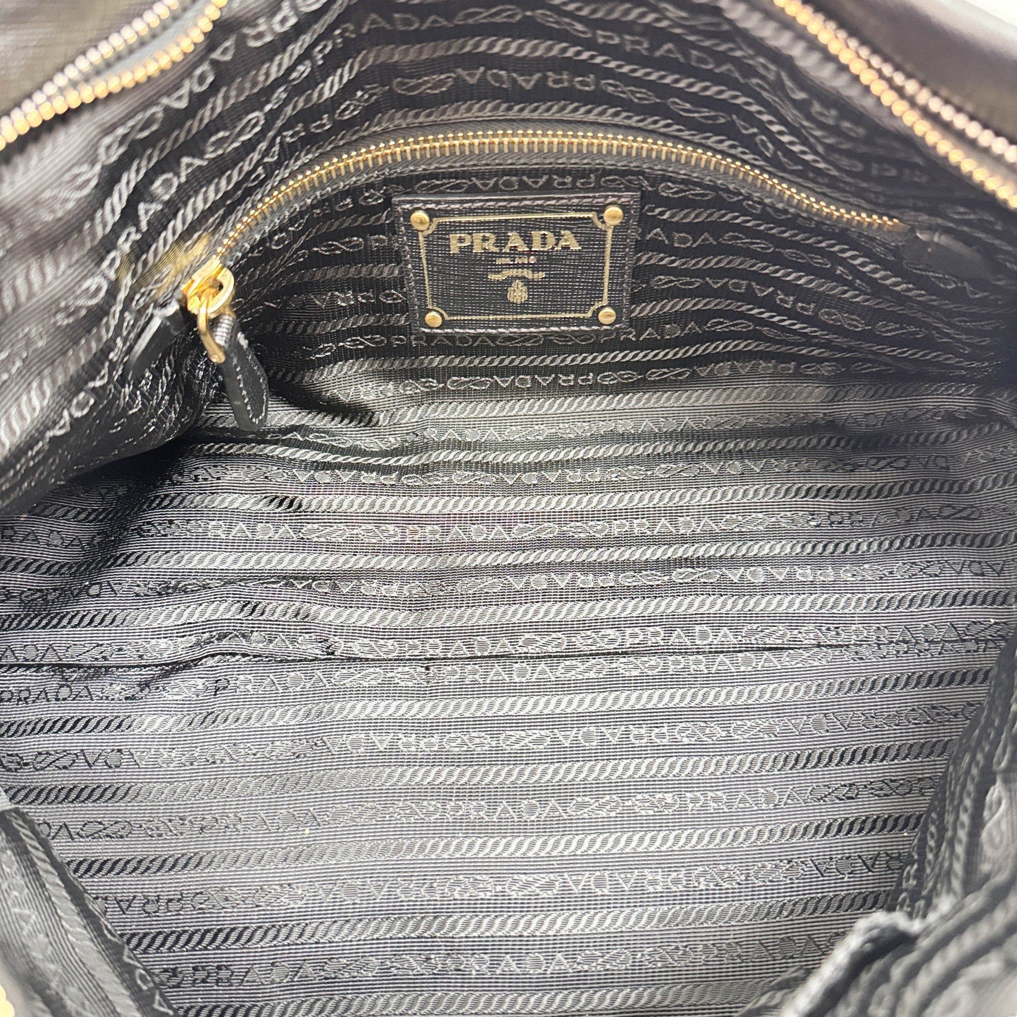 Black Leather Shoulder Bag