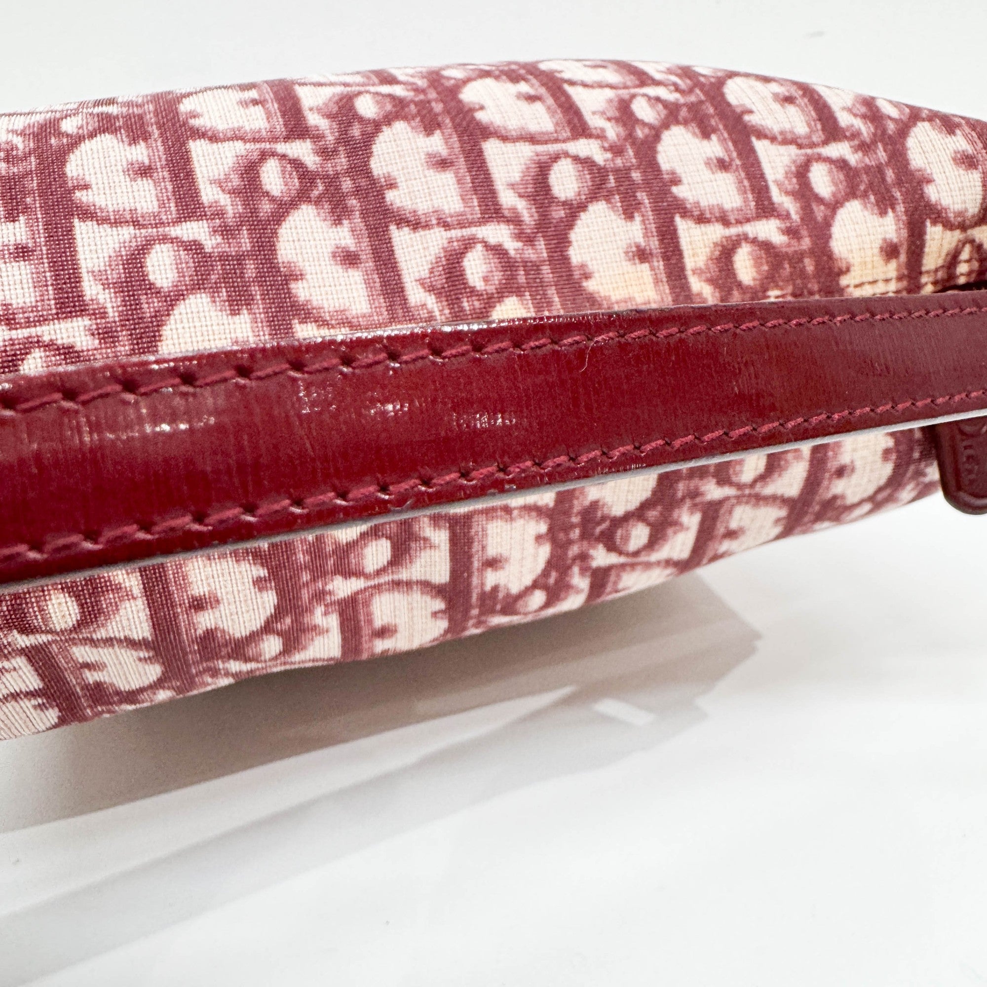 Pink Trotter Canvas Pouch Bag