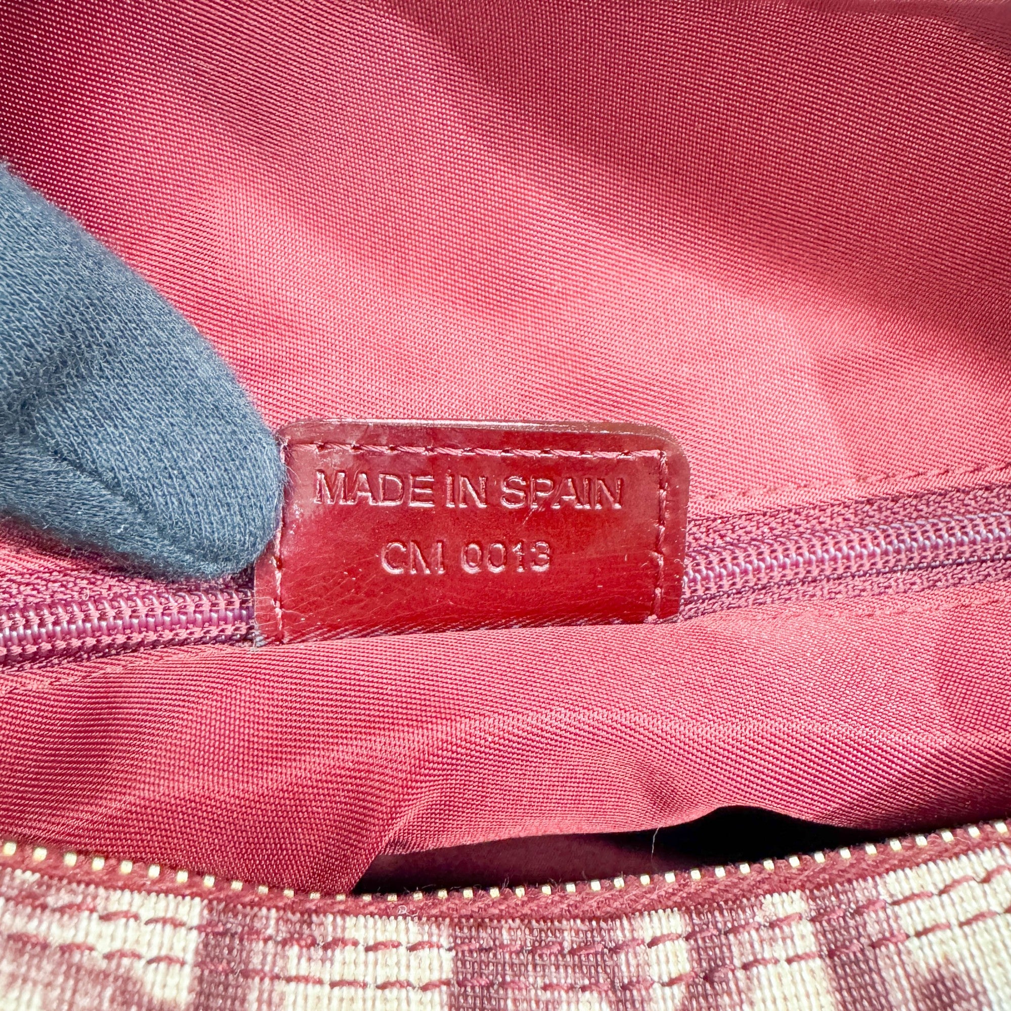 Pink Trotter Canvas Pouch Bag