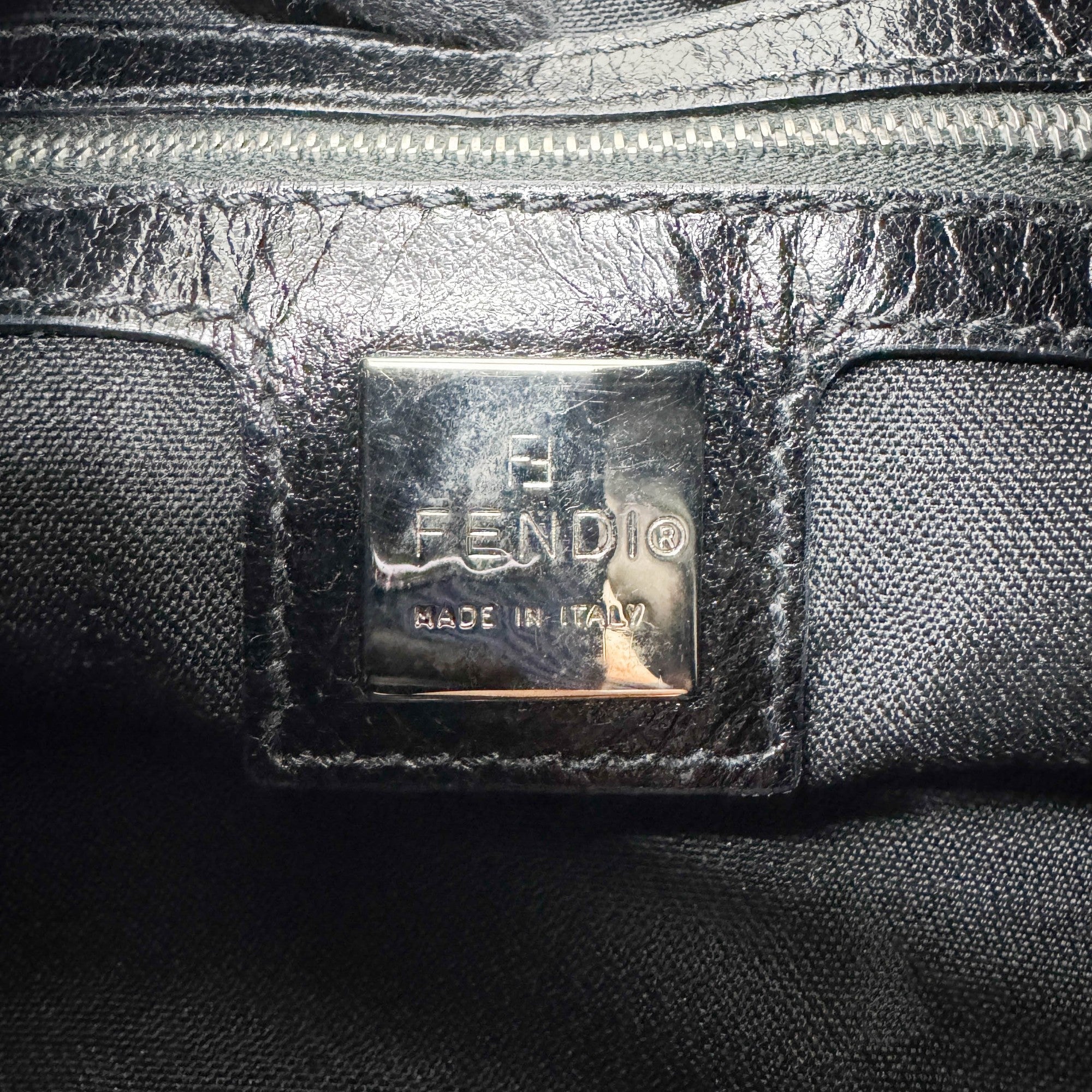 Brown Leopard Print Pony Hair Shoulder Bag