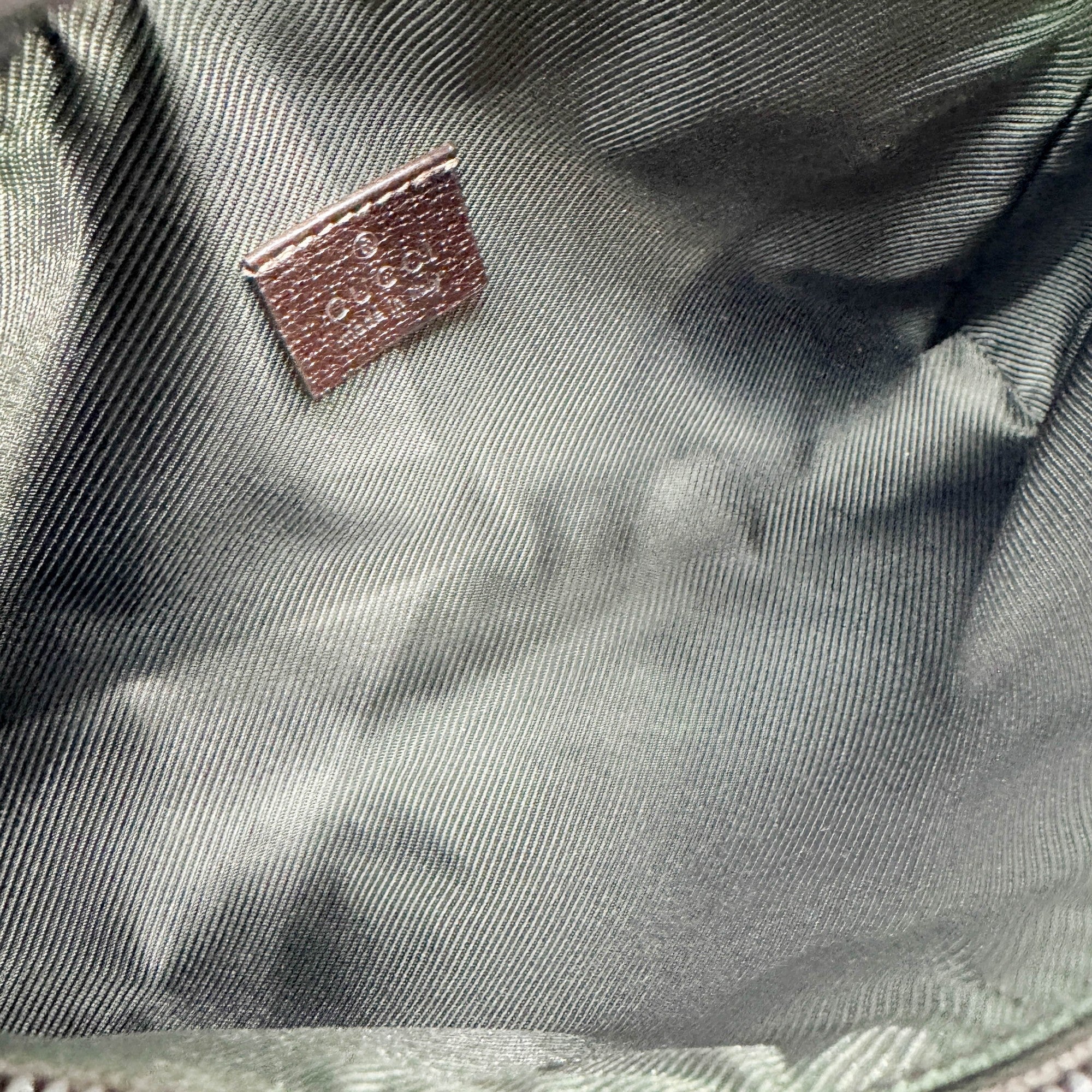 Abbey Brown GG Canvas Shoulder Bag