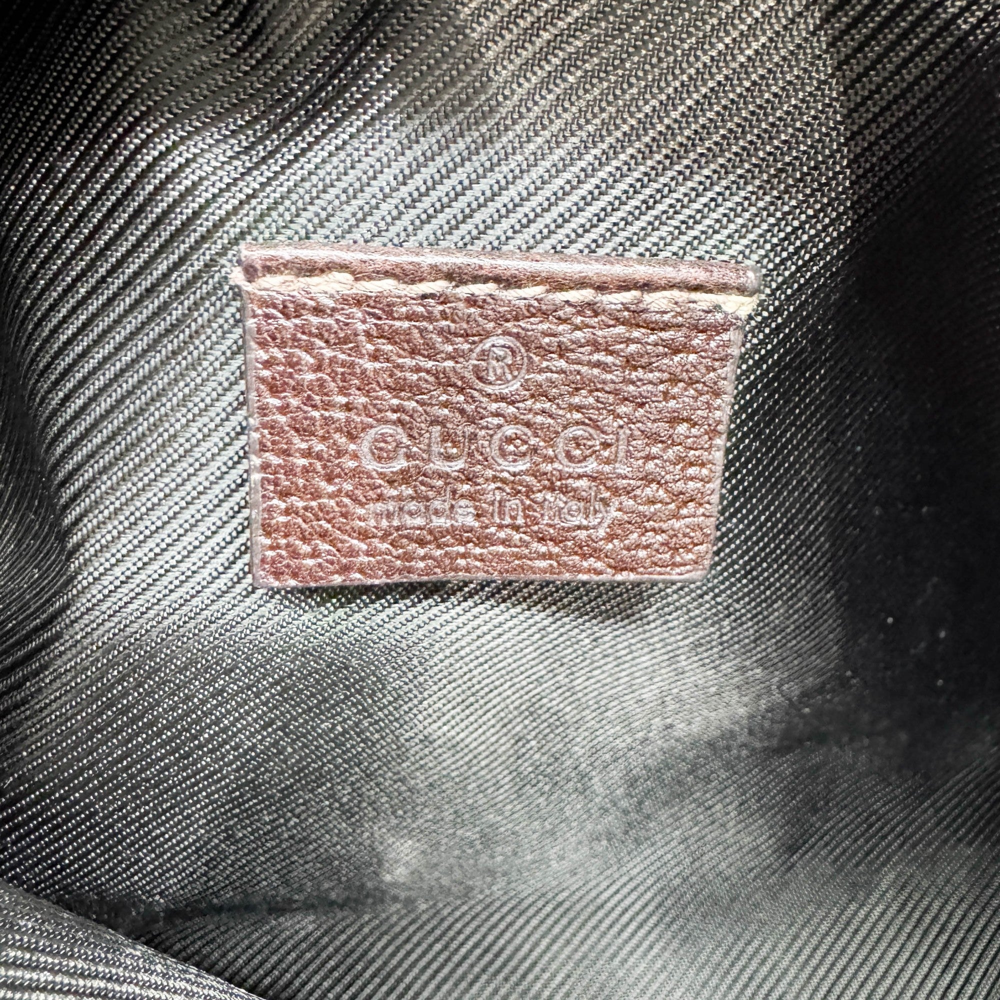 Abbey Brown GG Canvas Shoulder Bag