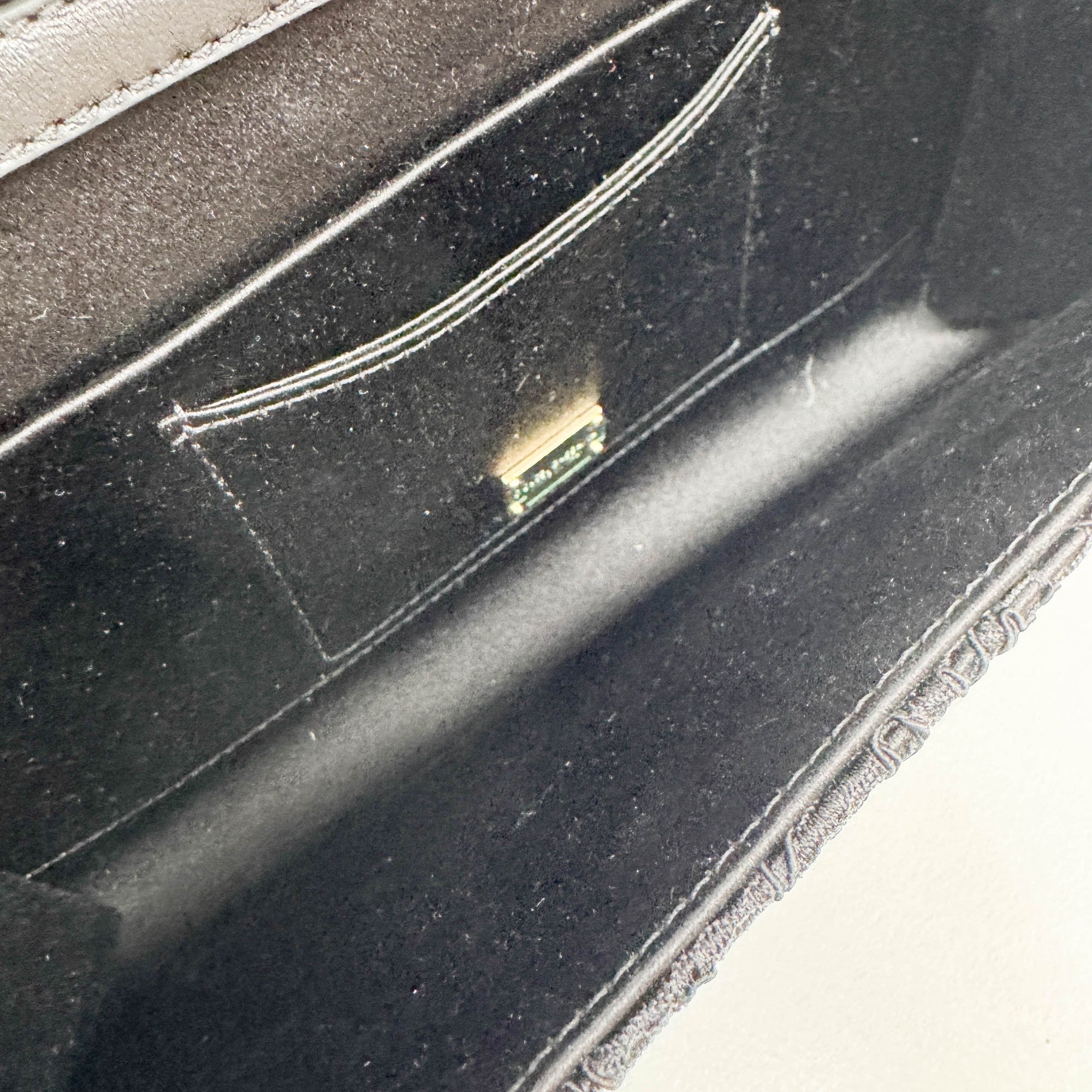 Black Satin & Lace Two Way Bag