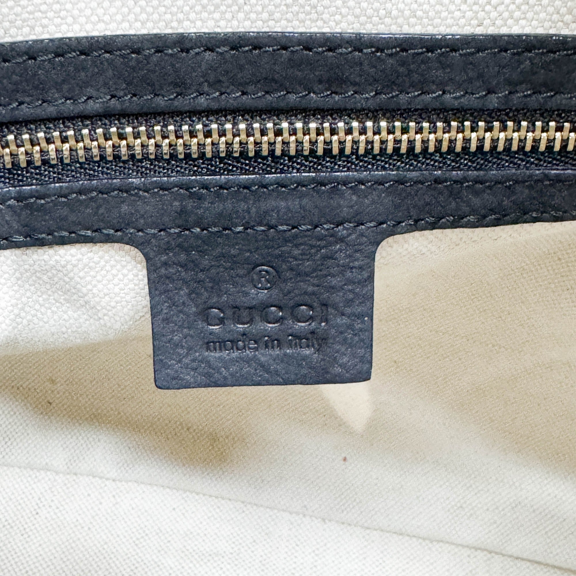 Jackie Black Leather Shoulder Bag