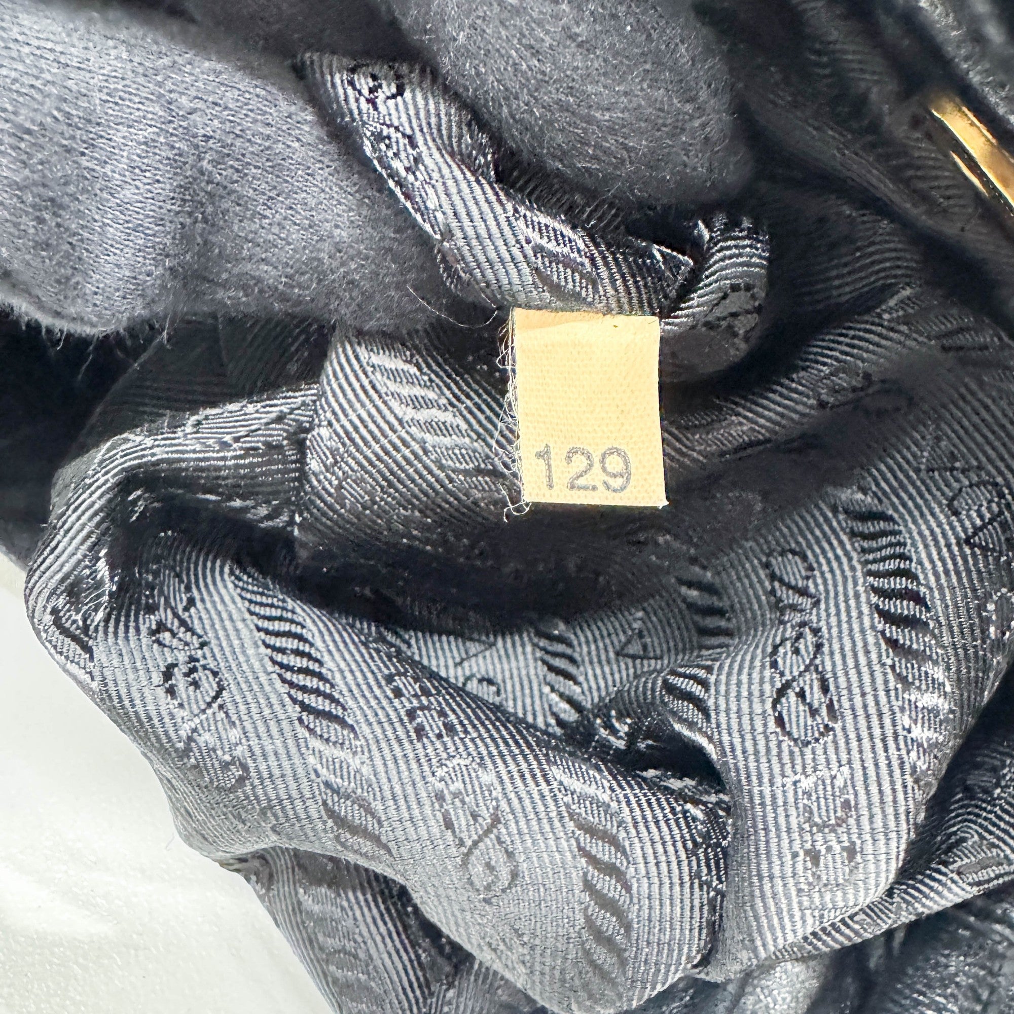 Bows Black Leather Tote Bag