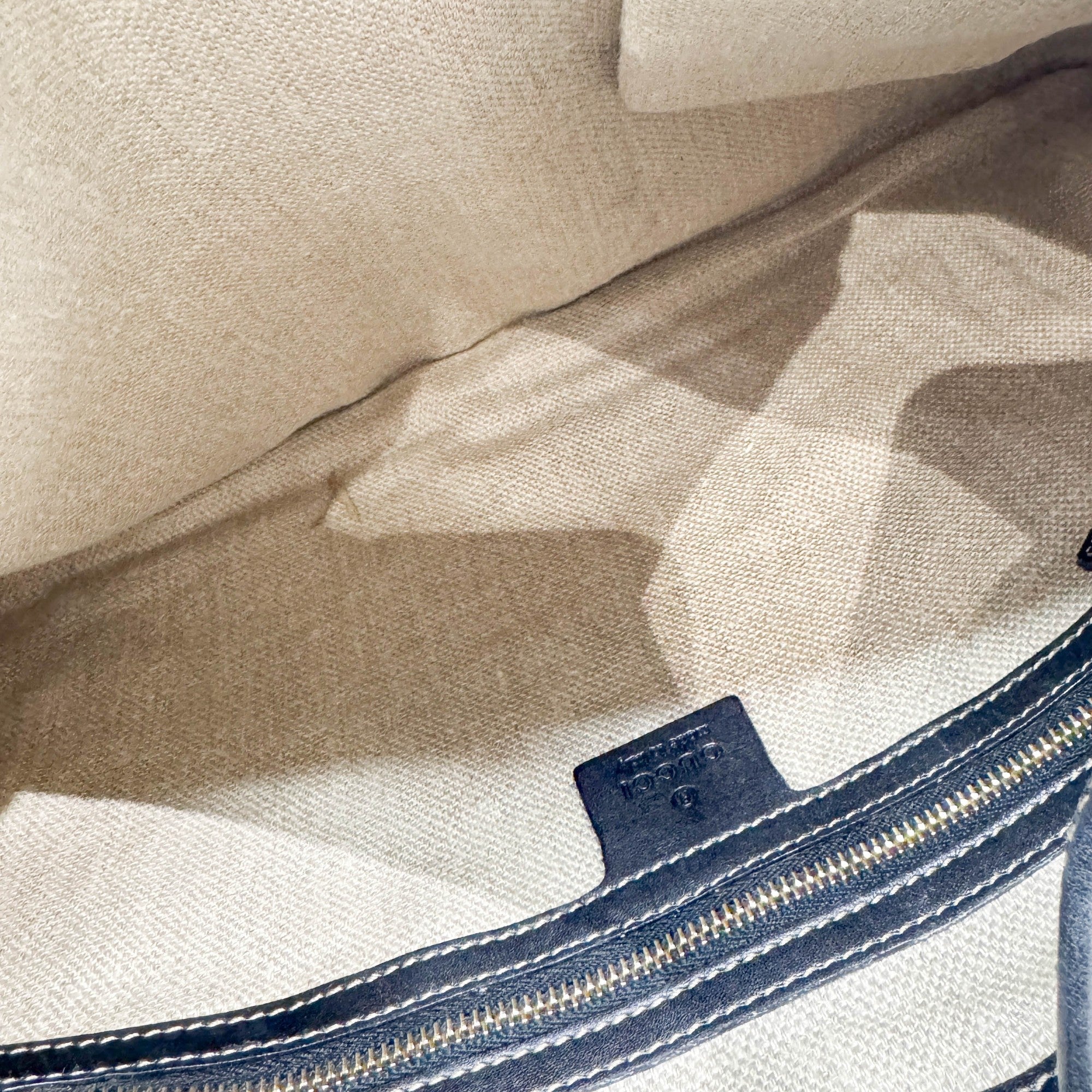 Jackie Floral Black Canvas Shoulder Bag