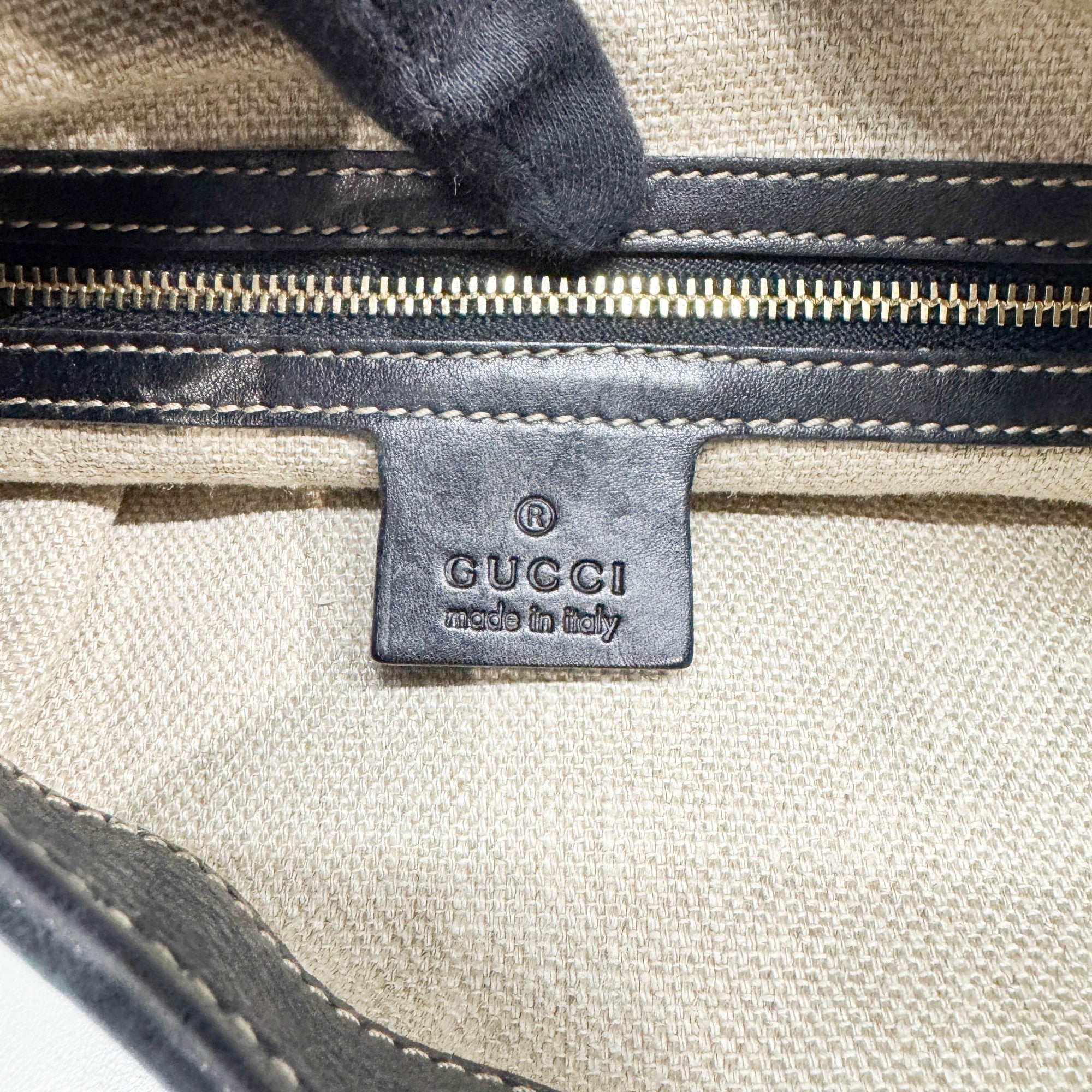 Jackie Floral Black Canvas Shoulder Bag