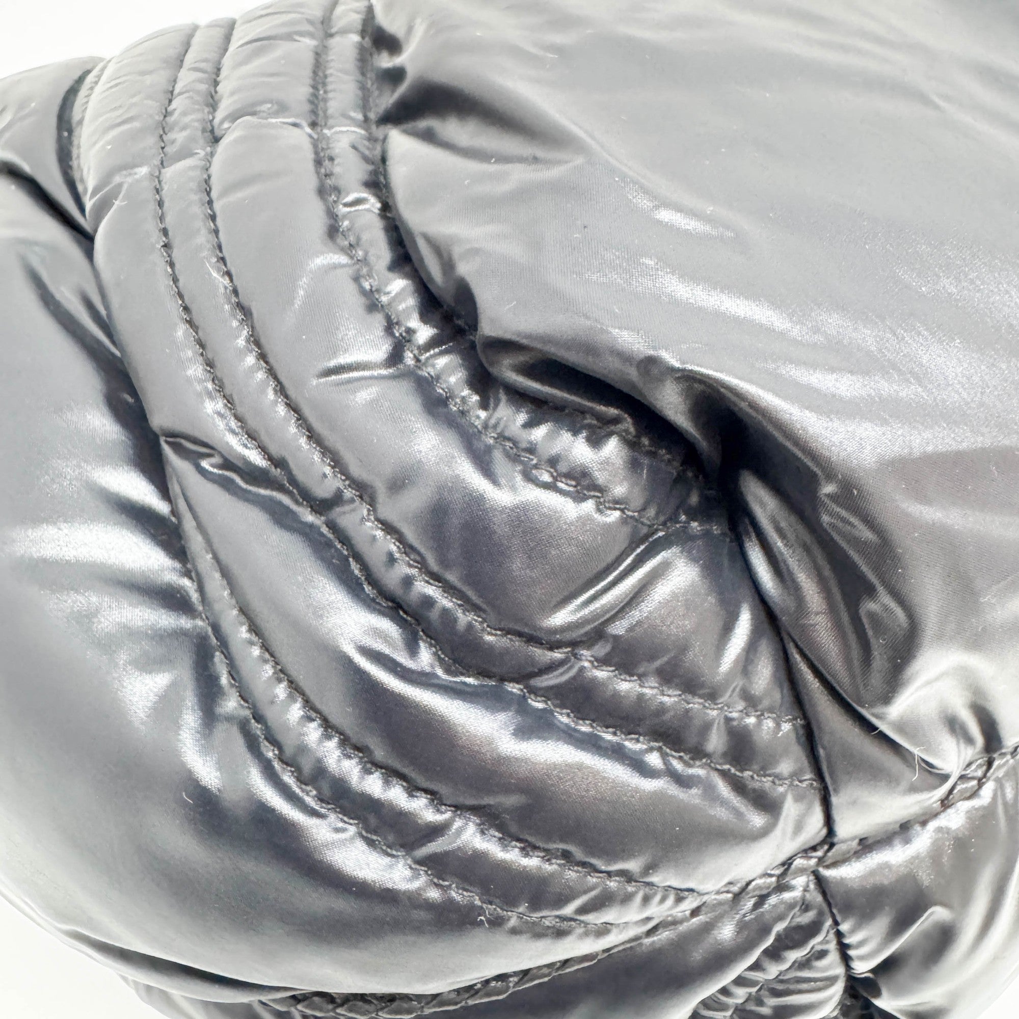 Fendi x Moncler Spy Black Duvet Hand Bag