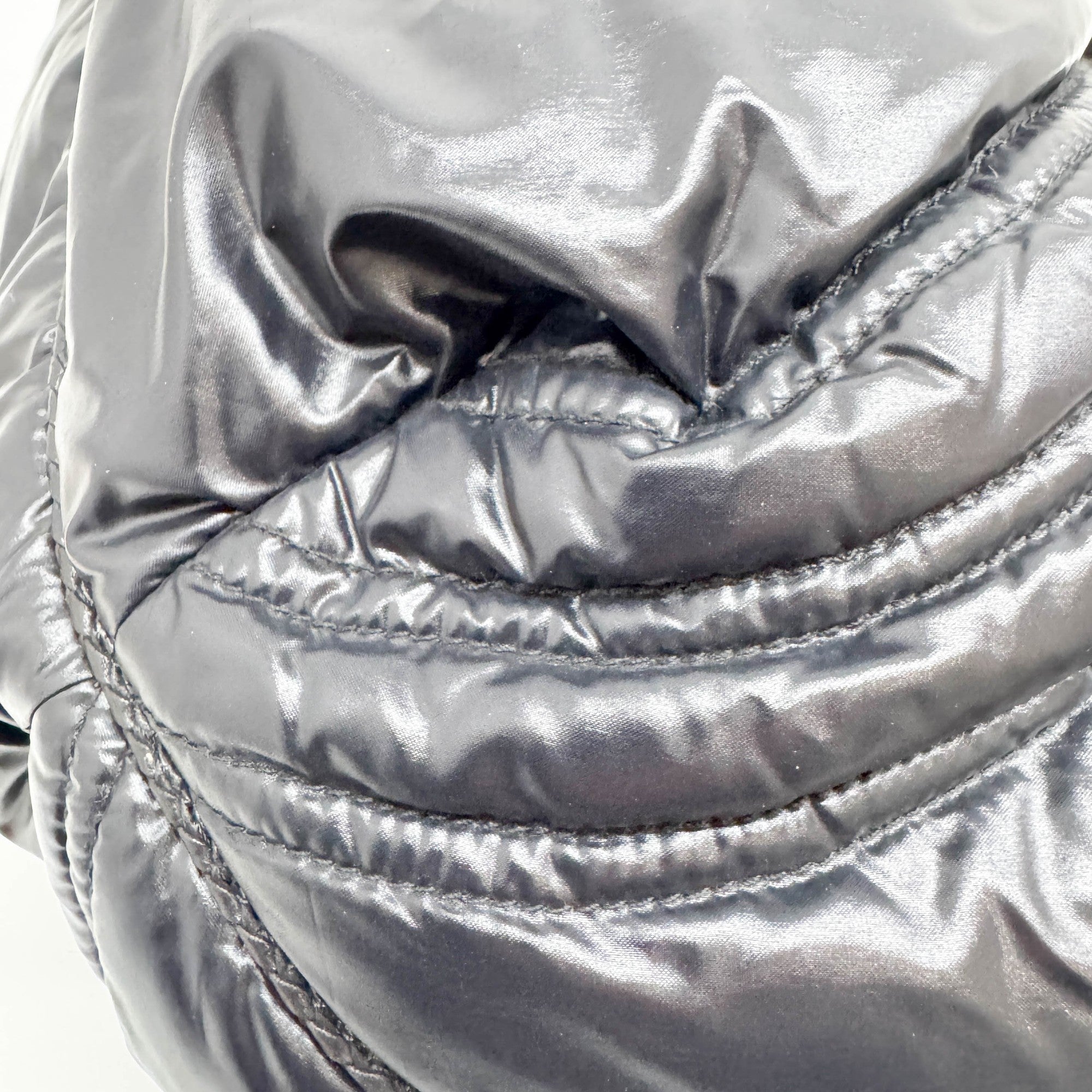 Fendi x Moncler Spy Black Duvet Hand Bag