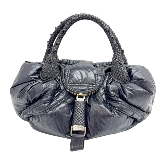 Fendi x Moncler Spy Black Duvet Hand Bag
