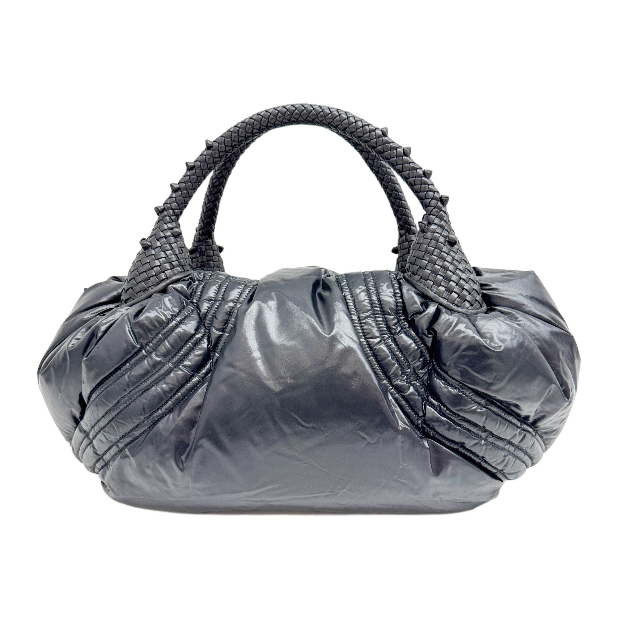 Fendi x Moncler Spy Black Duvet Hand Bag
