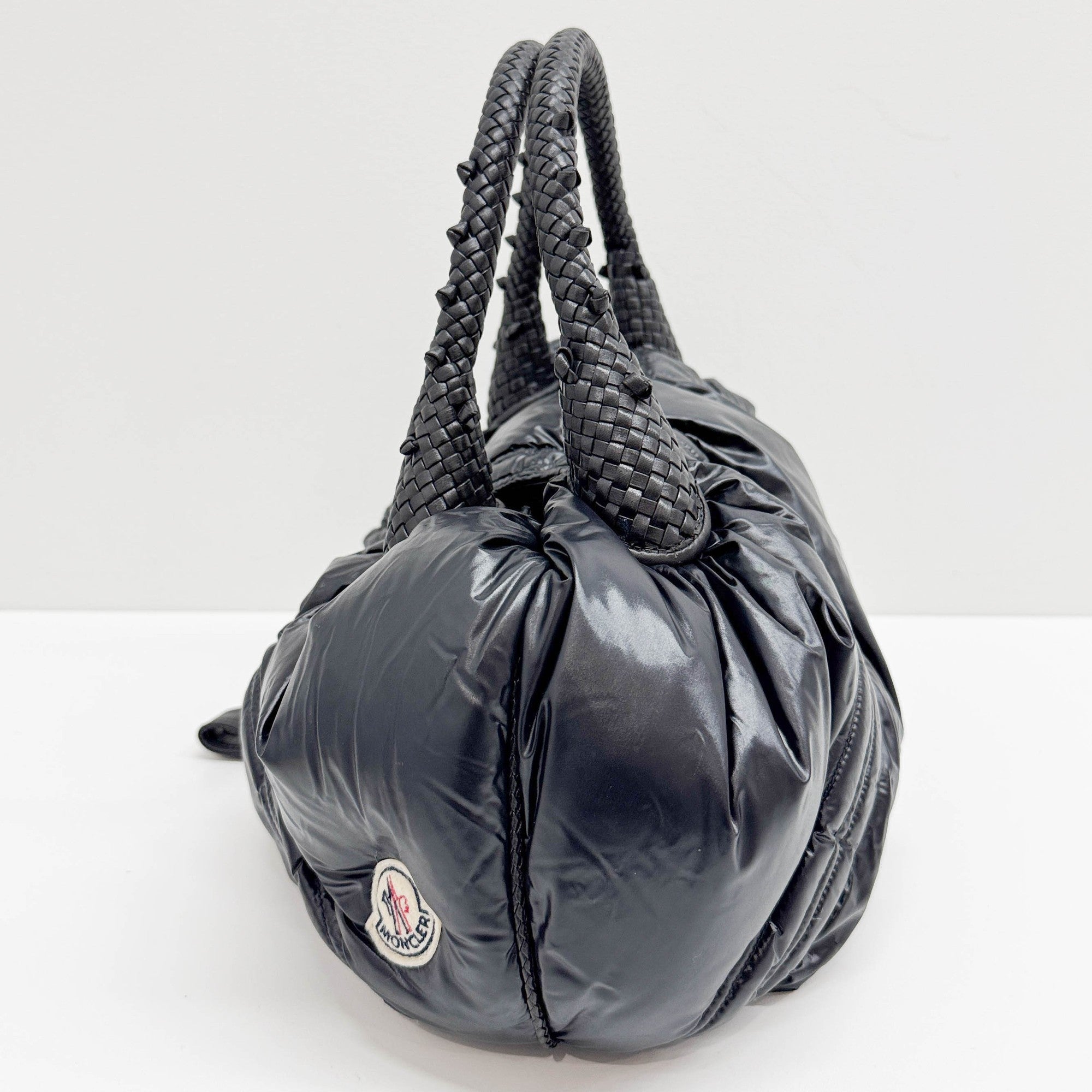 Fendi x Moncler Spy Black Duvet Hand Bag