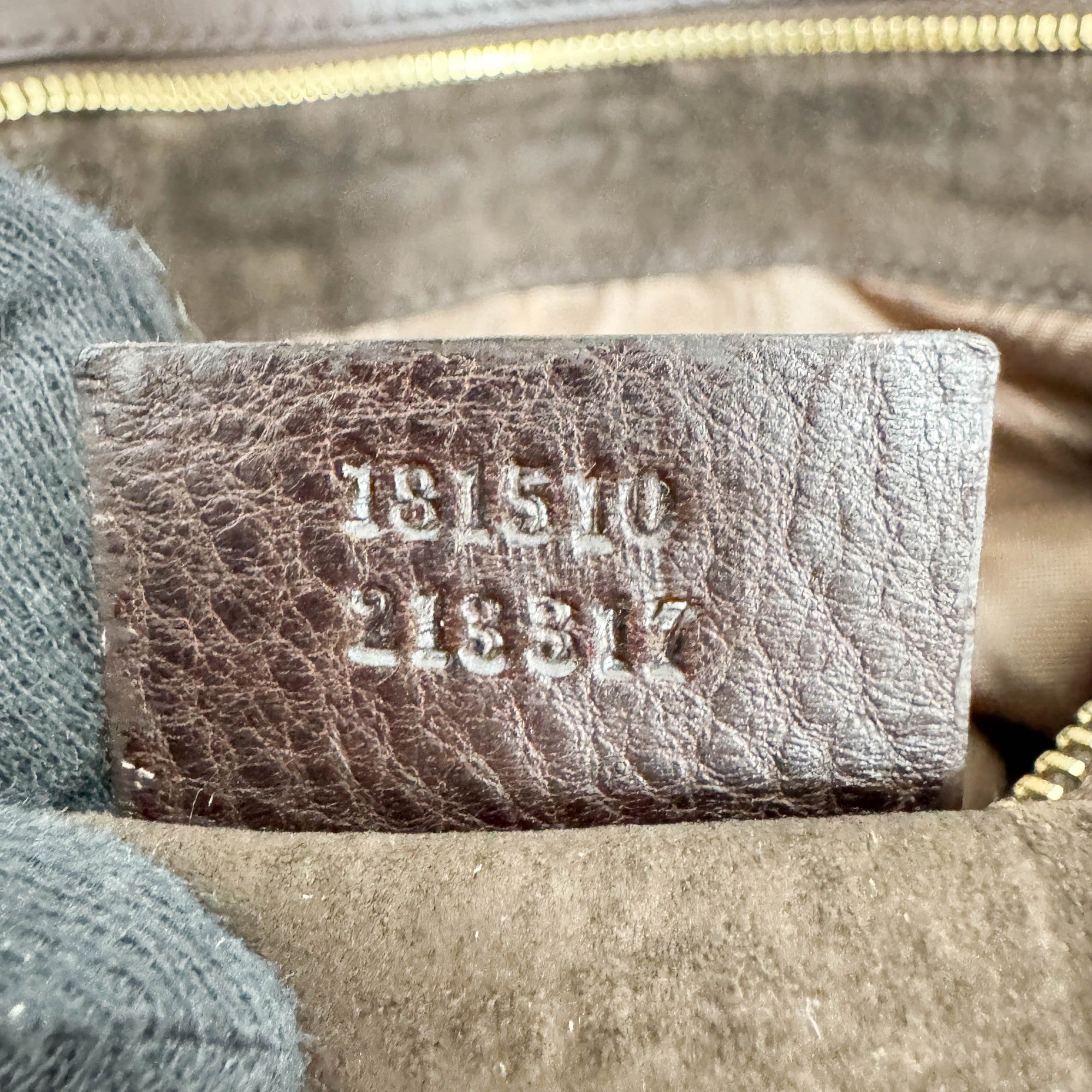 Brown Animal Print Fur Hand Bag