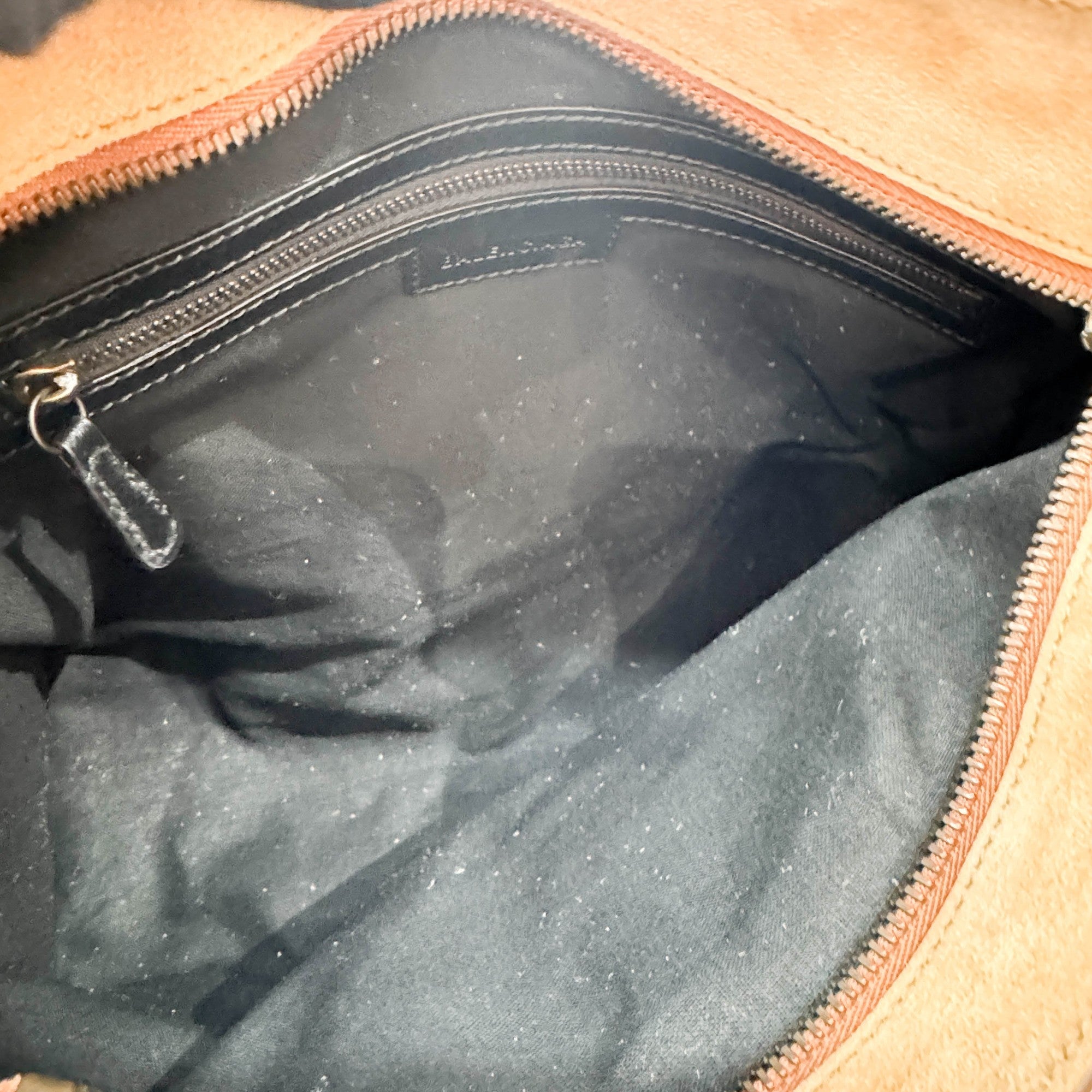 Mini City Caramel Leather Two Way Bag