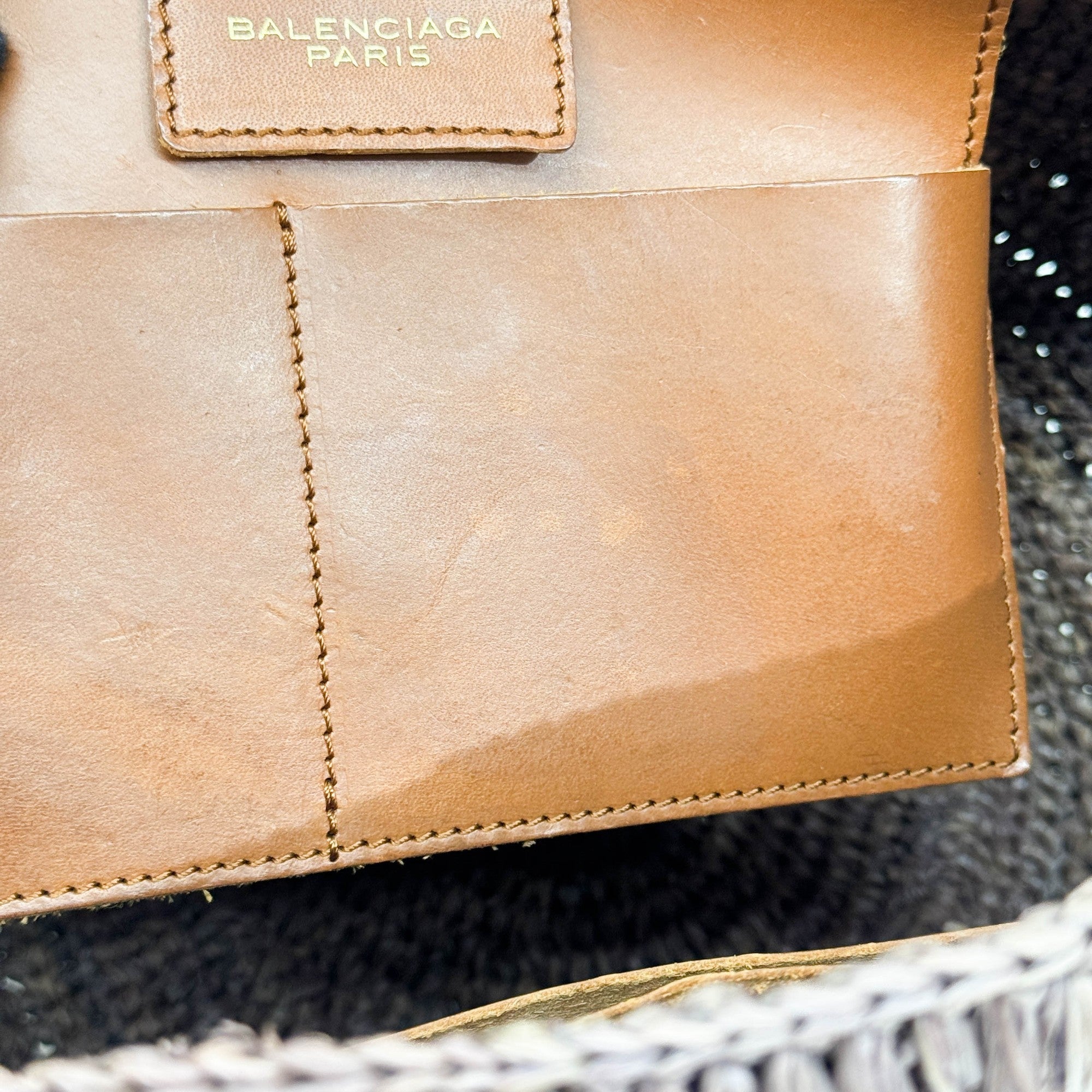 Woven Basket Mauve Raffia Hand Bag