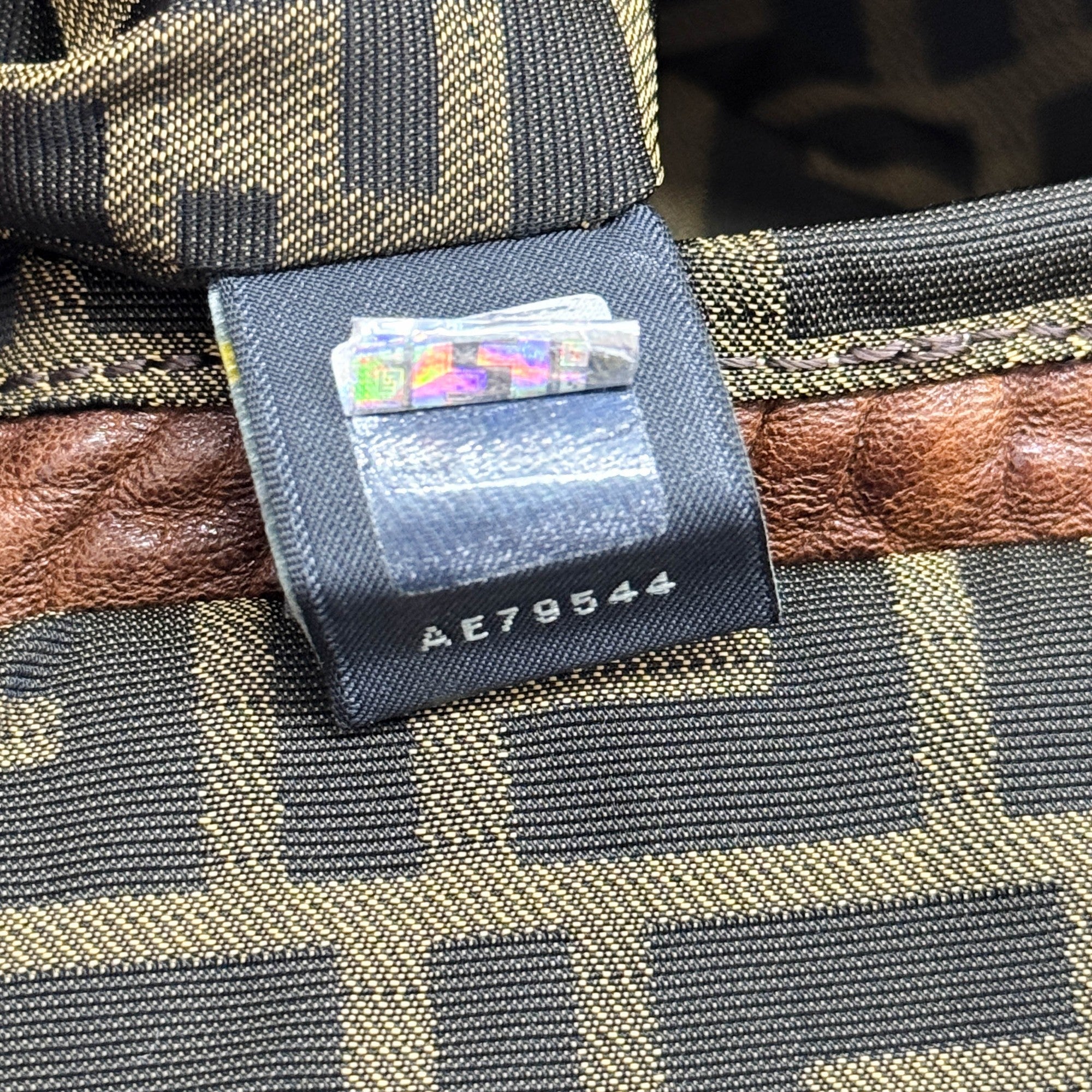 Spy Brown Leather Shoulder Bag