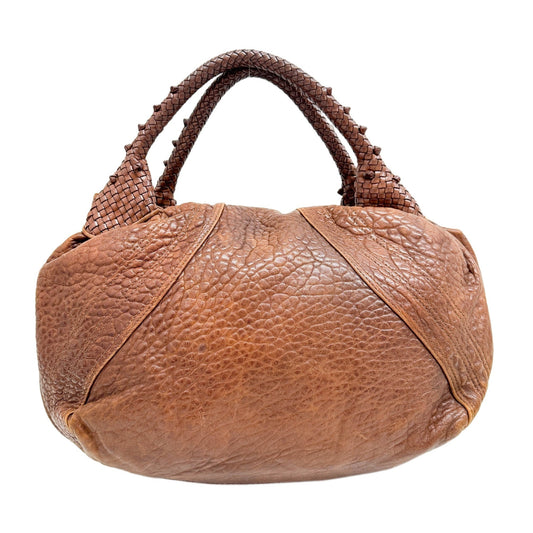 Spy Brown Leather Shoulder Bag