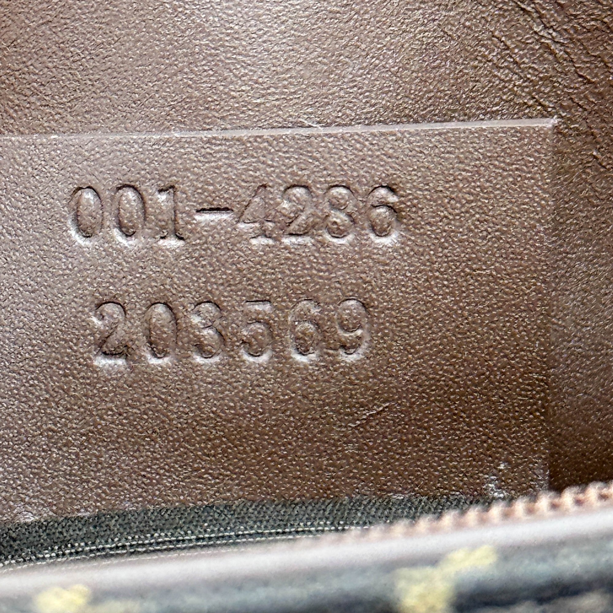 Bucket Brown GG Canvas Shoulder Bag