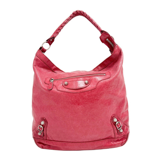 Giant 12 The Day Red Leather Shoulder Bag