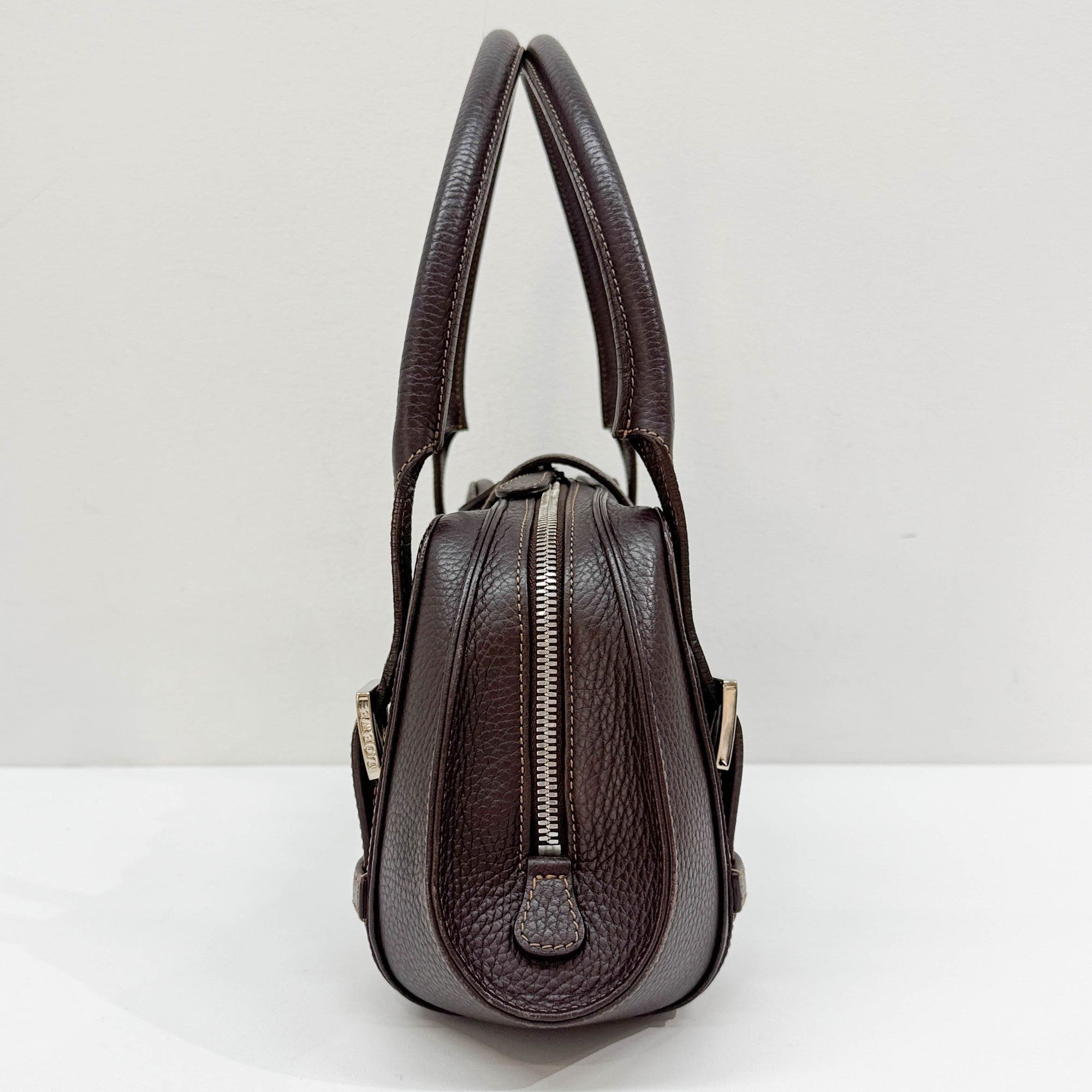 Senda Brown Leather Shoulder Bag