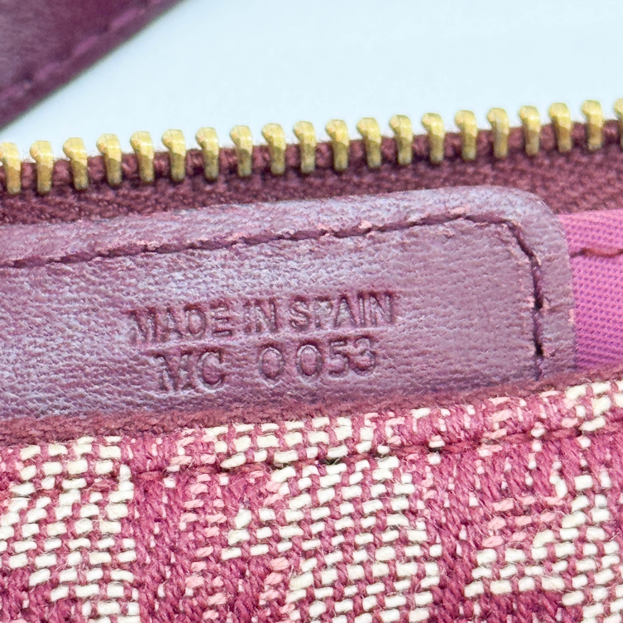 Saddle Red Trotter Canvas Shoulder Bag