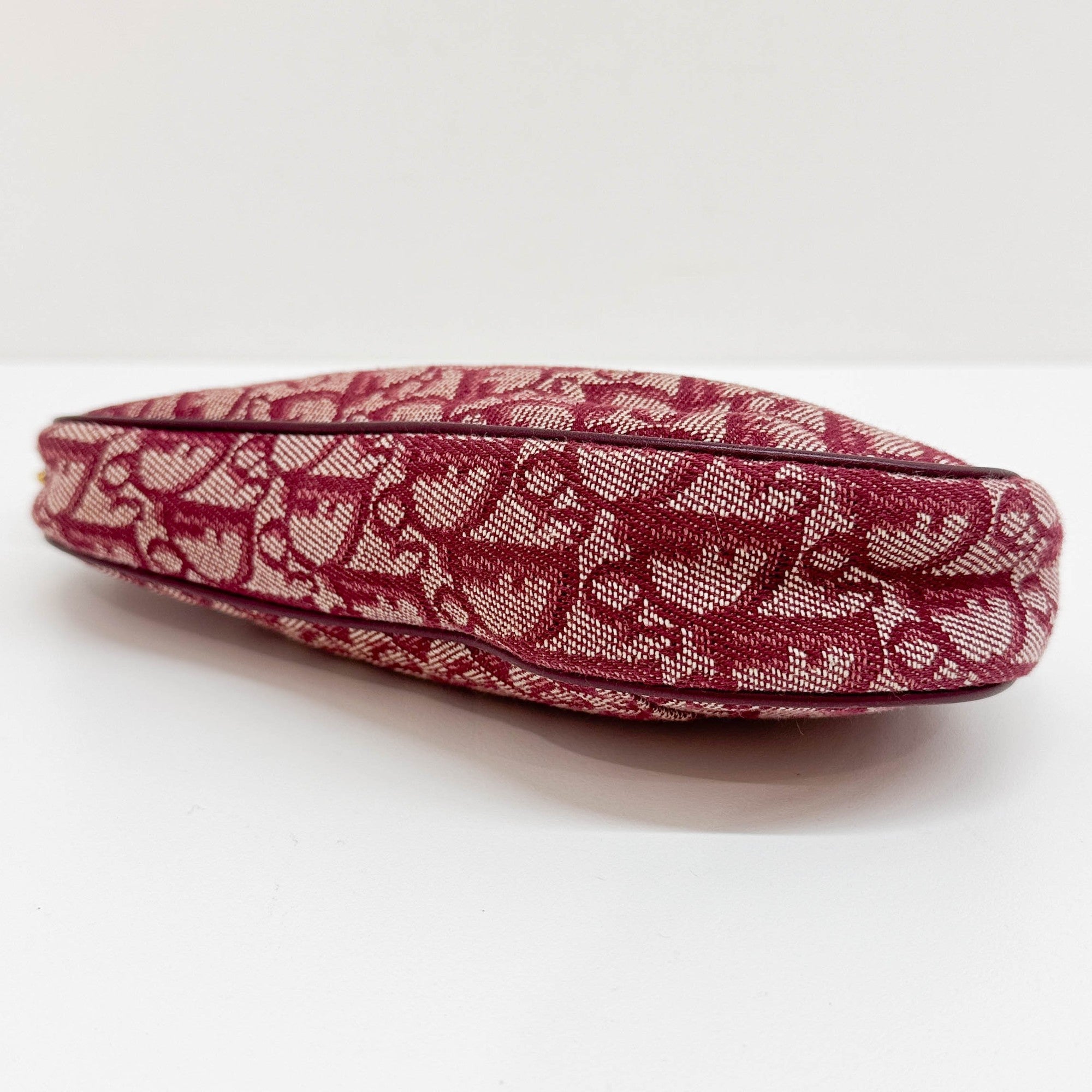 Saddle Red Trotter Canvas Shoulder Bag