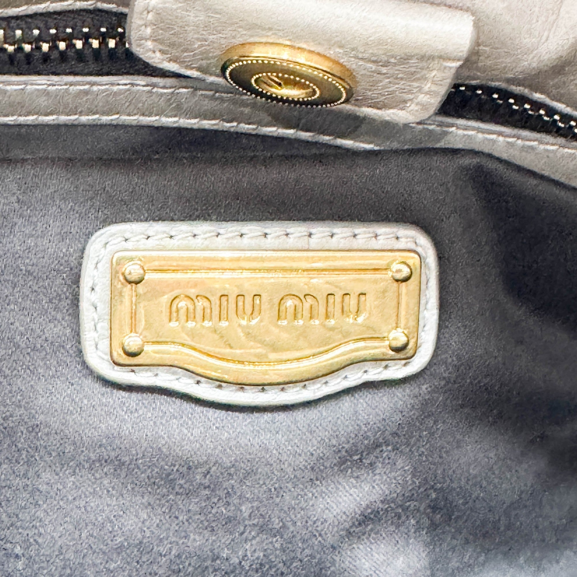 Vitello Sage Green Leather Two Way Bag