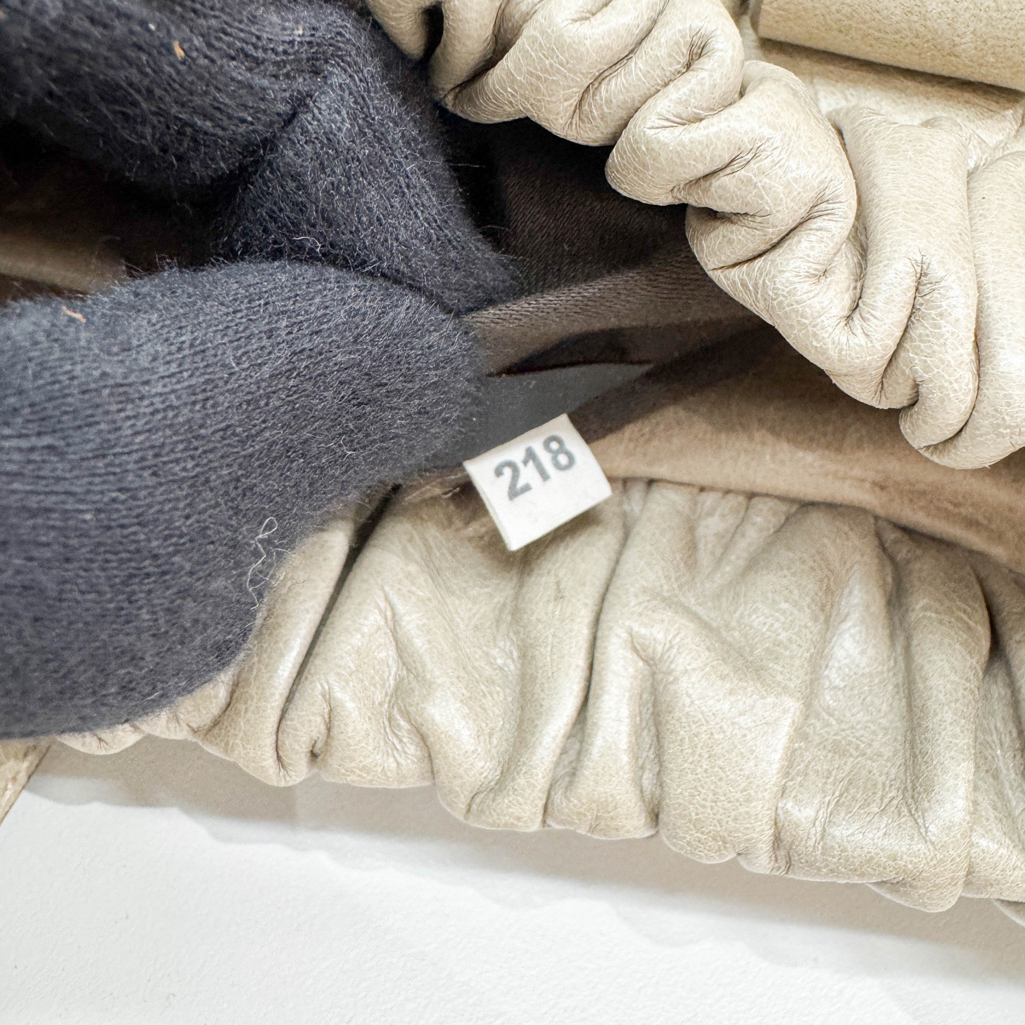 Vitello Sage Green Leather Two Way Bag