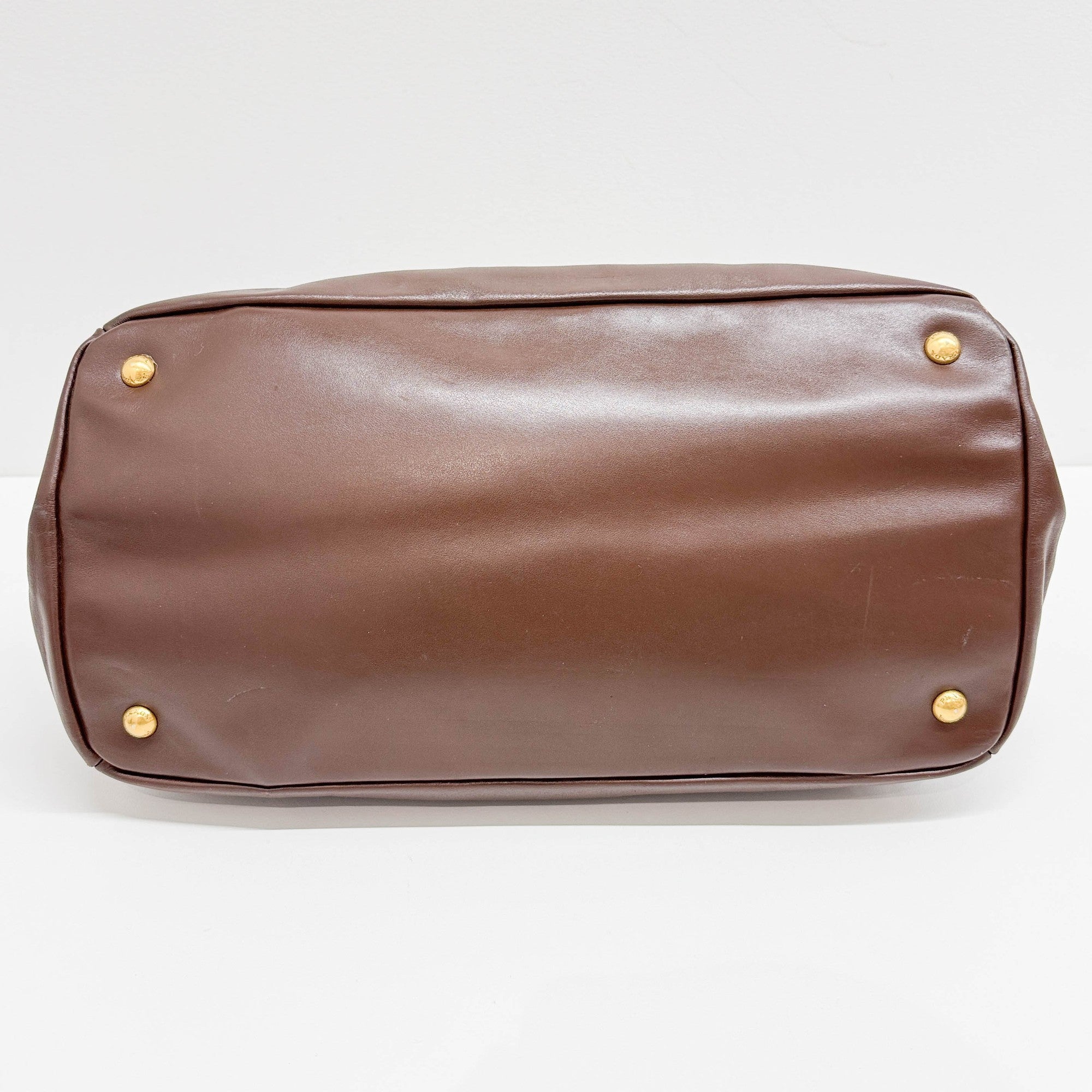 Brown leather Tote Bag