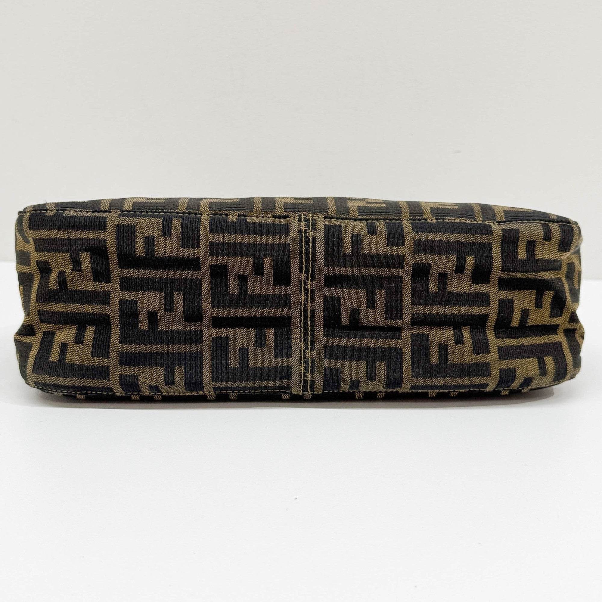 Brown Zucca Canvas Tote Bag