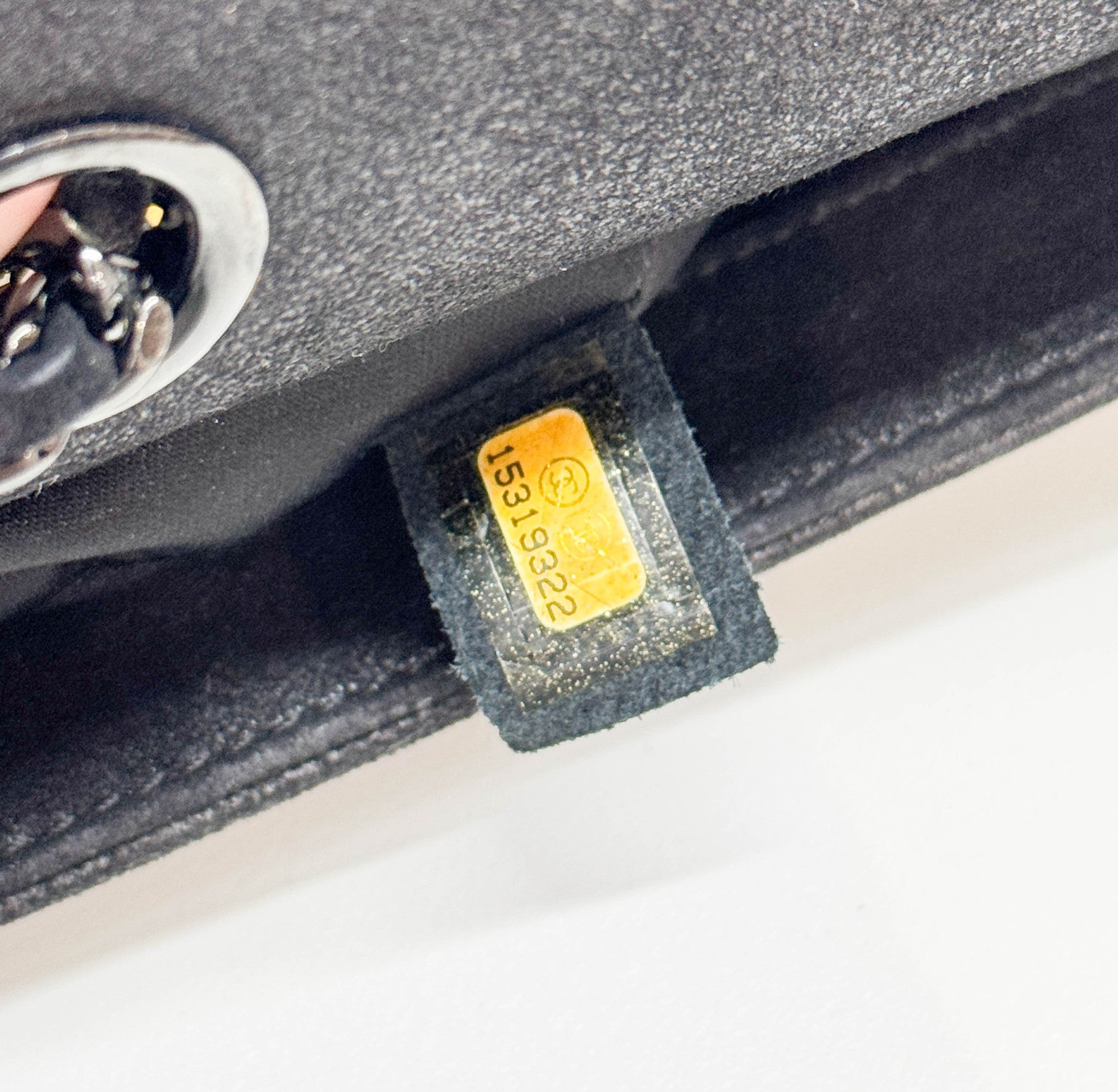 Mini Classic Flap Embellished Black Leather Shoulder Bag