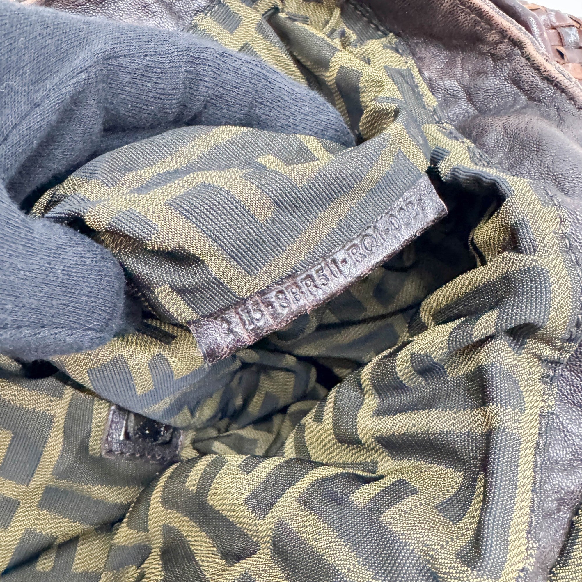 Spy Brown Leather Shoulder Bag