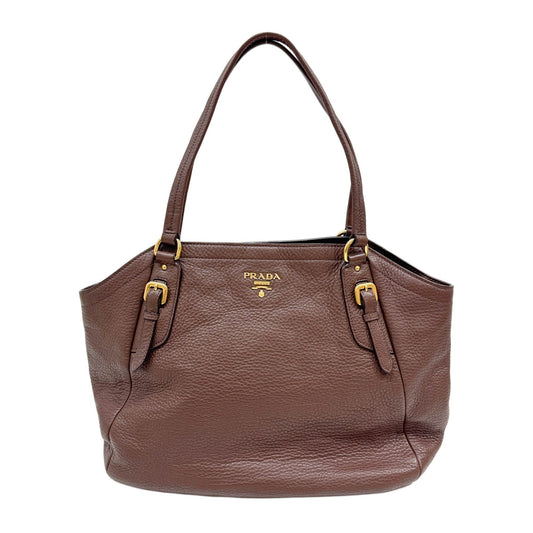 Brown Leather Tote Bag
