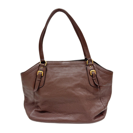 Brown Leather Tote Bag
